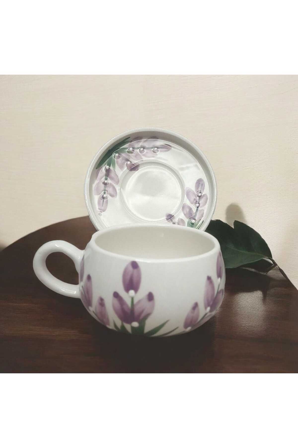 Home Yuvarlak Çiçekli Fincan