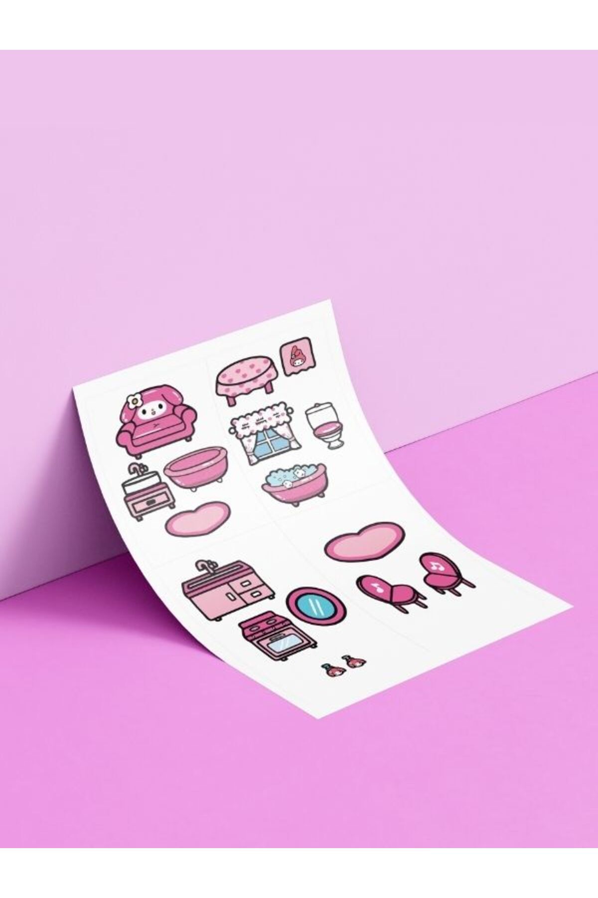 ZNC-Toca Boca Cut-And-Paste Activity Sheet (A3 Size – Colorful Print) 3