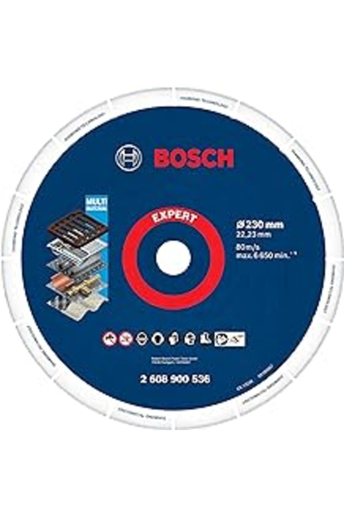 robotrend Bosch Professional 1x Expert Diamond Metal Wheel Büyük Boyutlu Kesici Diskler (dökme Demir, Paslanm