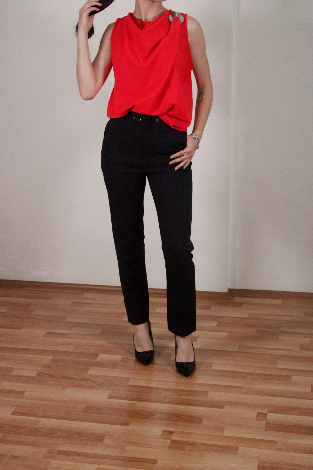WOMODASTORE KEMERLİ RACHELL PANTOLON