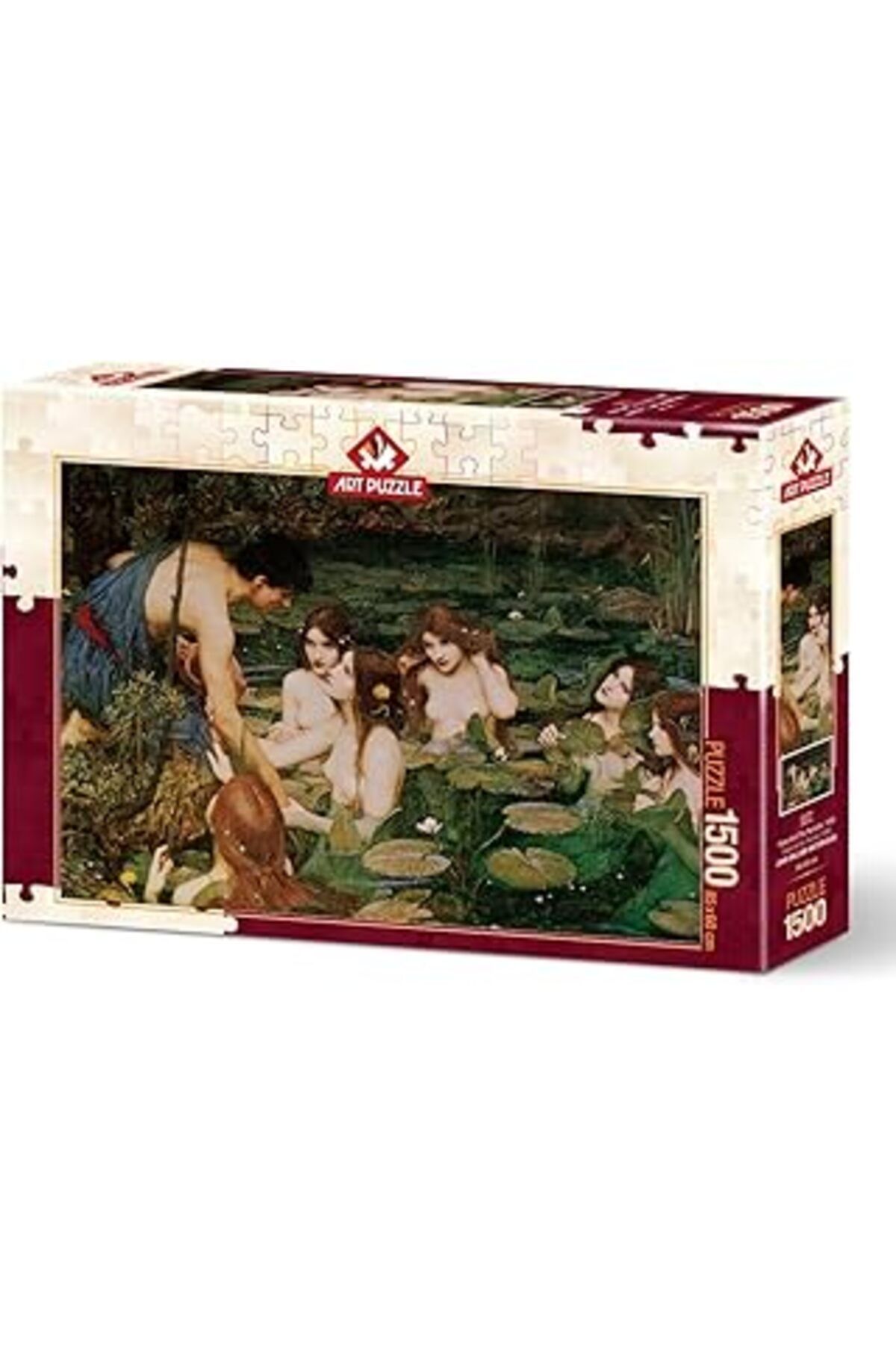 karadağsb Art Puzzle Hylas Ve Su Perileri, 1896, 1500 Parça Puzzle