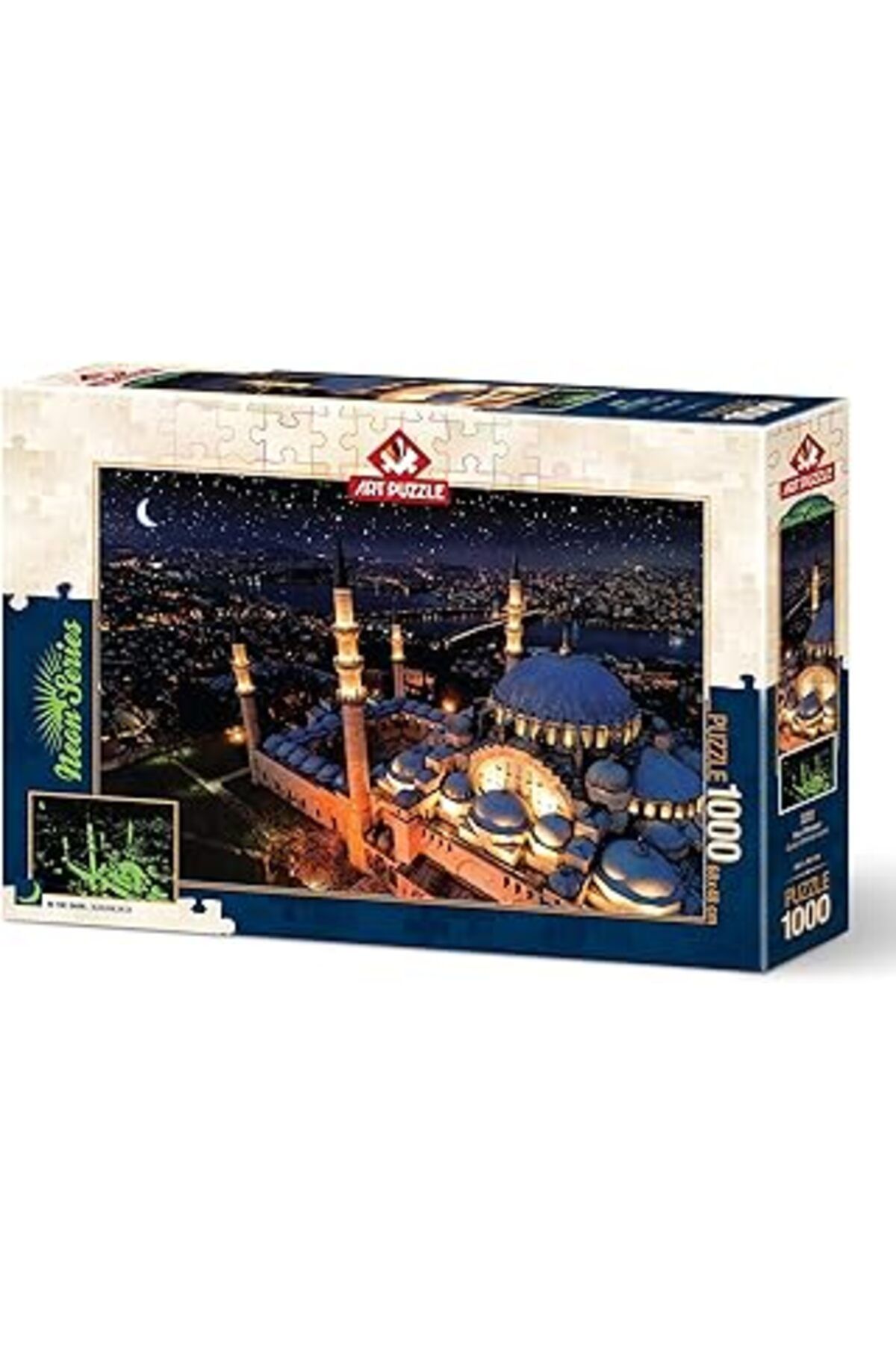 karadağsb Art Puzzle Sultan Ahmed Camii 1000 Parça Neon Puzzle