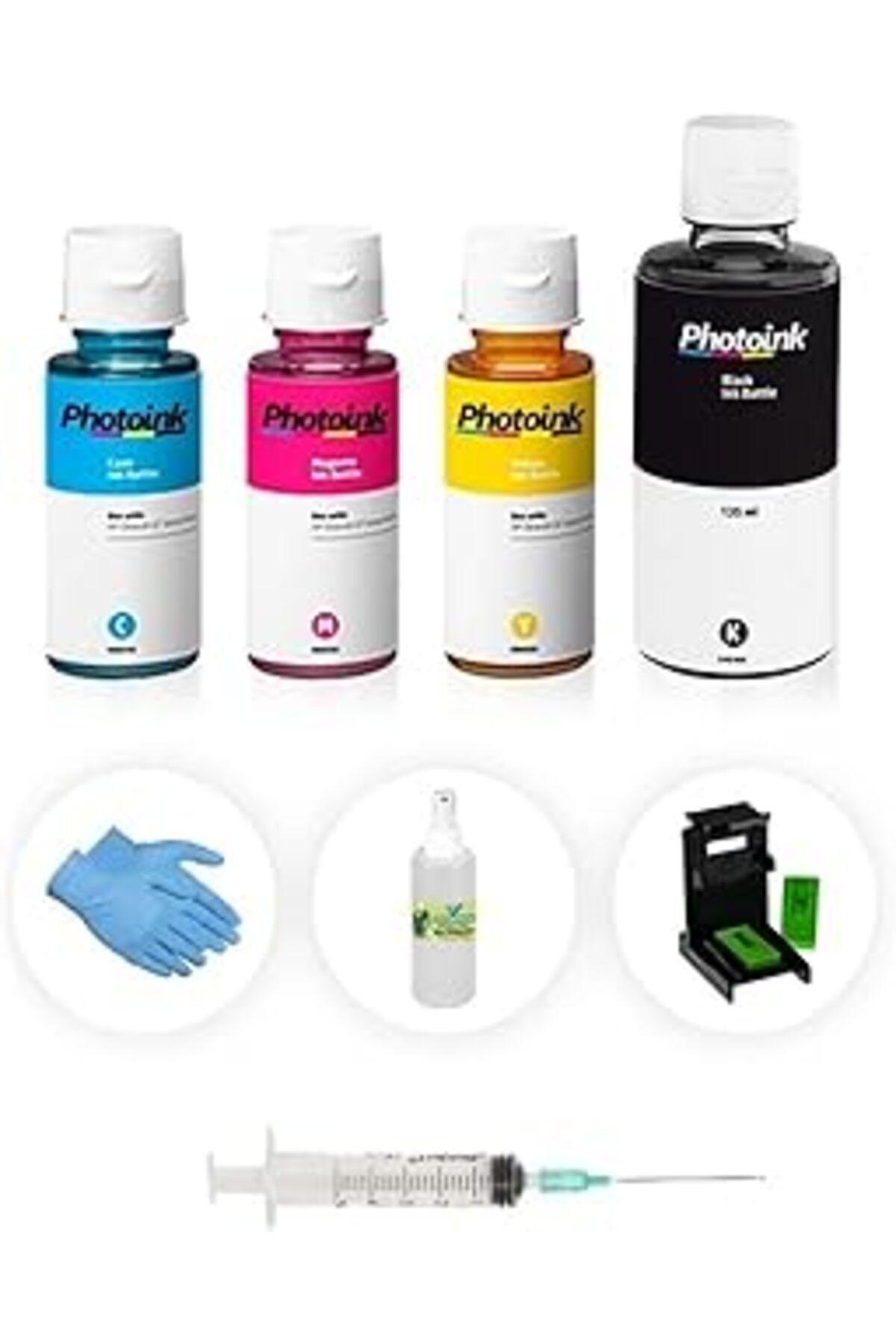 Mu Art Starfilm Star Film 2710/2720/2721/2320/2321 Yazıcı Uyumlu Photoink Plus Siyah Ve Renkli Kartuş Dolu