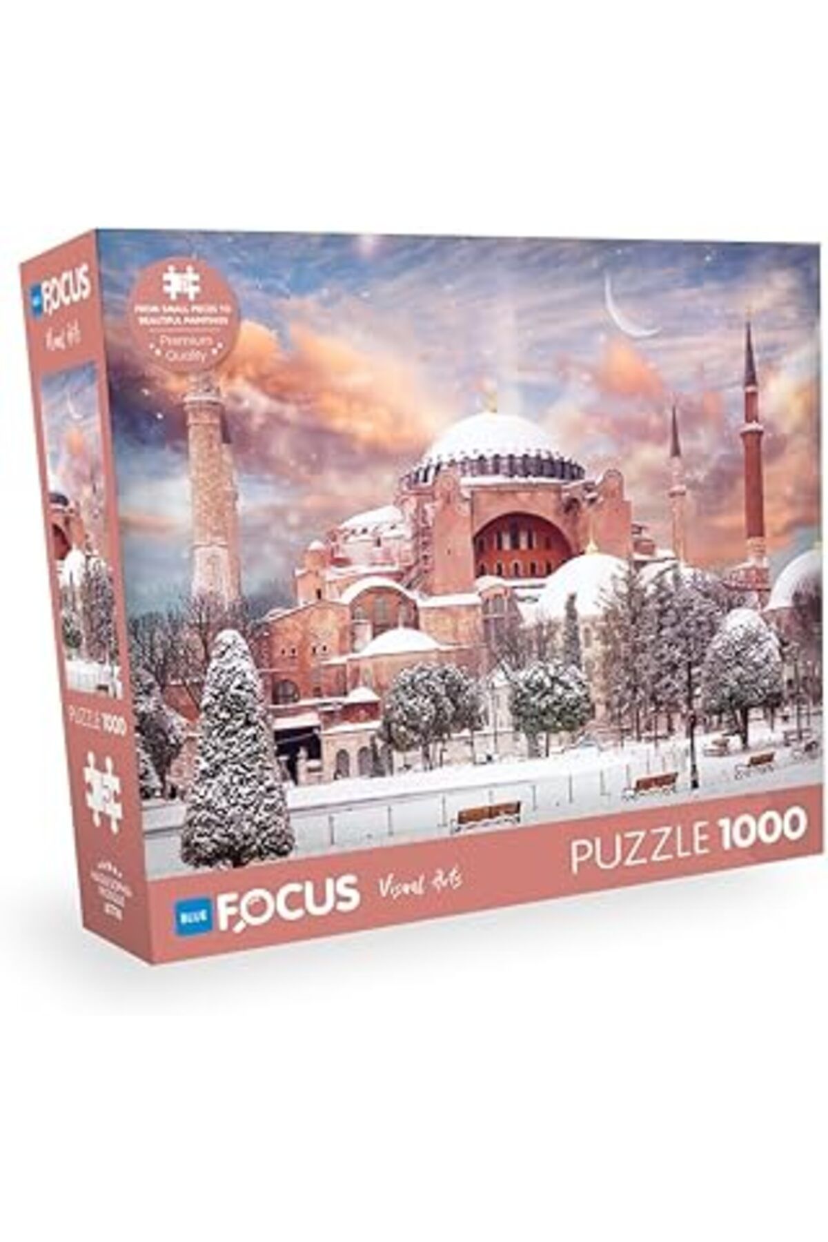 karadağsb Blue Focus 1000 Parça Puzzle - Ayasofya