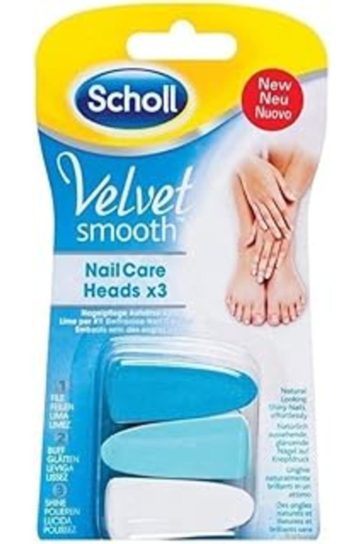 nazeninstoğu Scholl Elektronik Tırnak Bakım Seti Yedek Başlıklar
