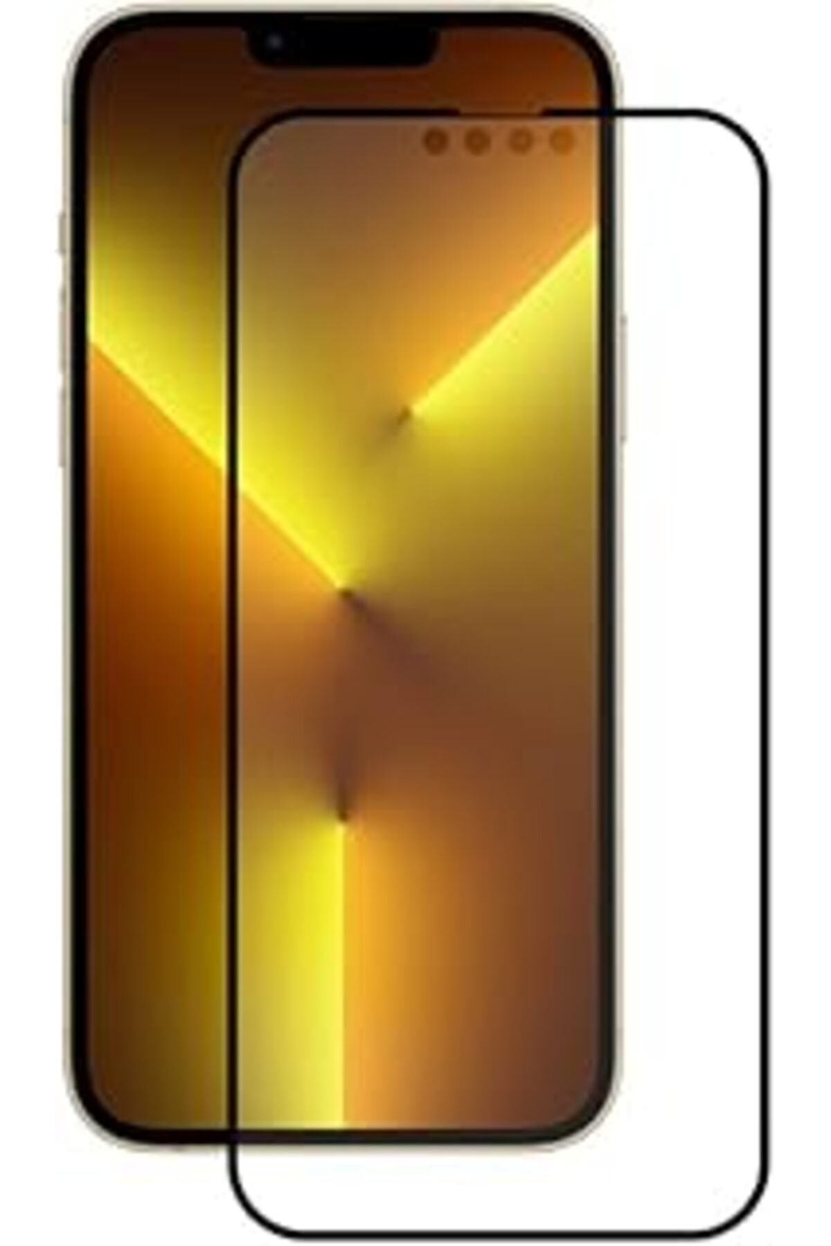Pazarcan Artlayns İphone 13 100D Mate Ceramics Nano Ekan Koruycu Cam