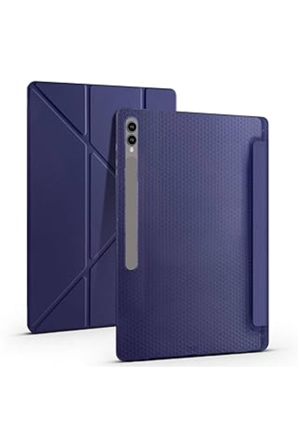Mu Art Udilla Galaxy Tab S9 Ultra Kalem Bölmeli Katlanabilir Kılıf Tam Uyumlu Parmak İzi Bırakmayan Yüksek