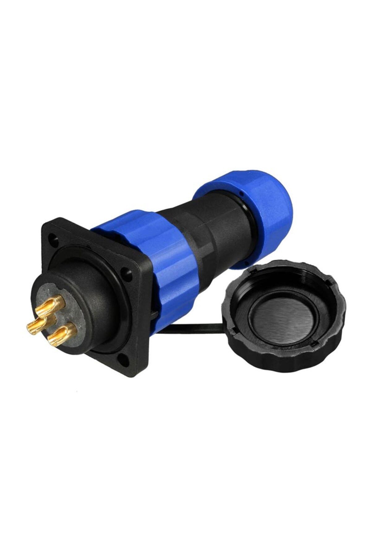nazeninstoğu Sd28 Su Geçirmez 3 Pin 28 Mm Dörtgen Konnektör
