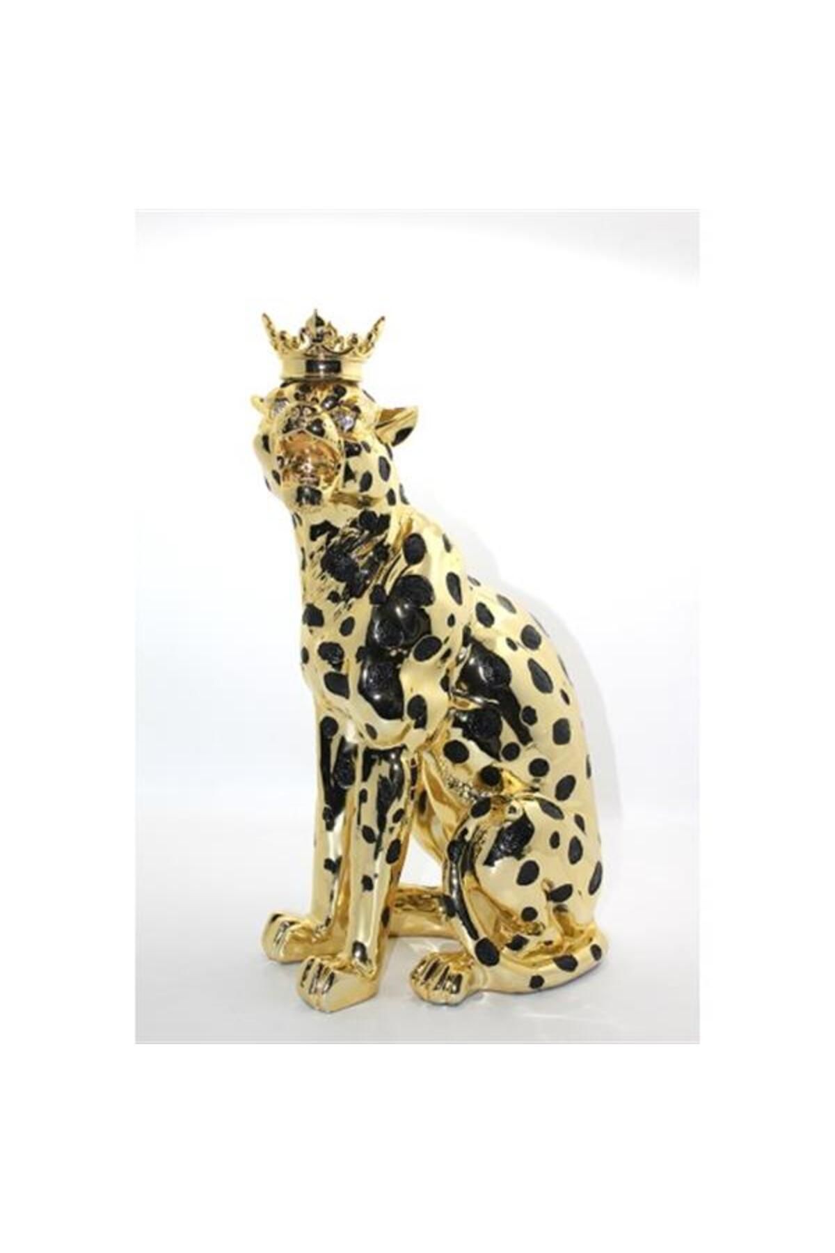 feifei Polyester Taçlı Jaguar
