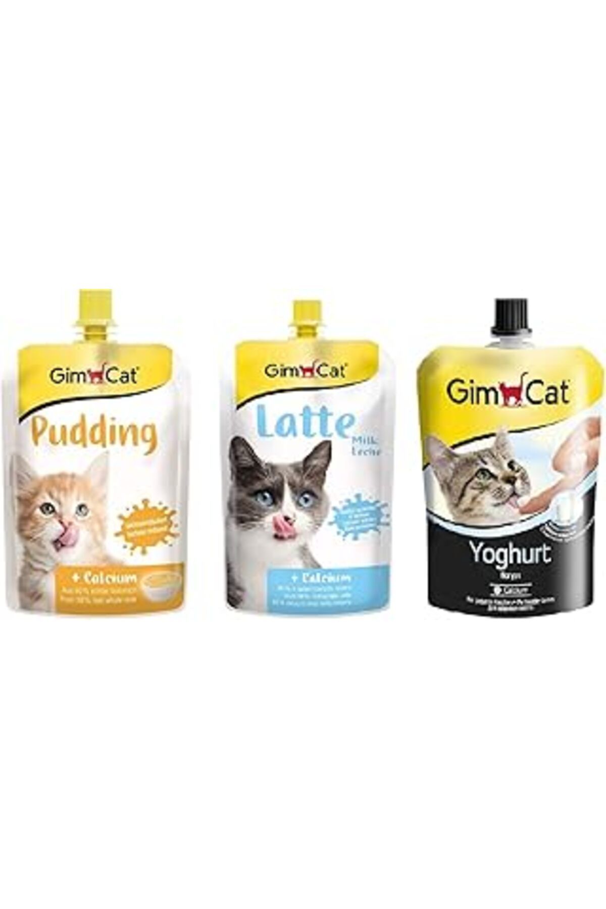 karadağsb Gimcat Cat Milk Latte 200 Ml+Yoğurt 150 Gr+Puding 150 Gr