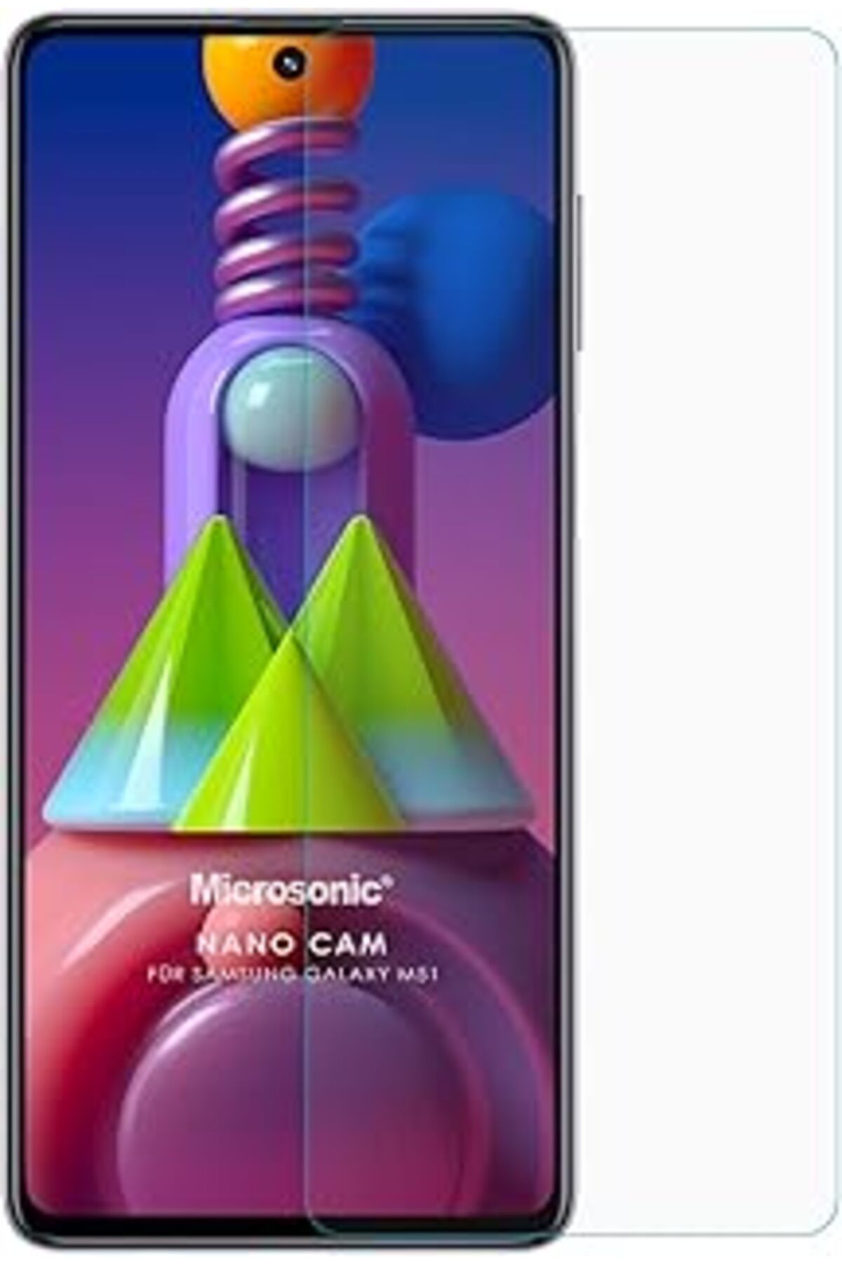 Pİ GLOBAL Microsonic Samsung Galaxy M51 Nano Glass Screen Protector