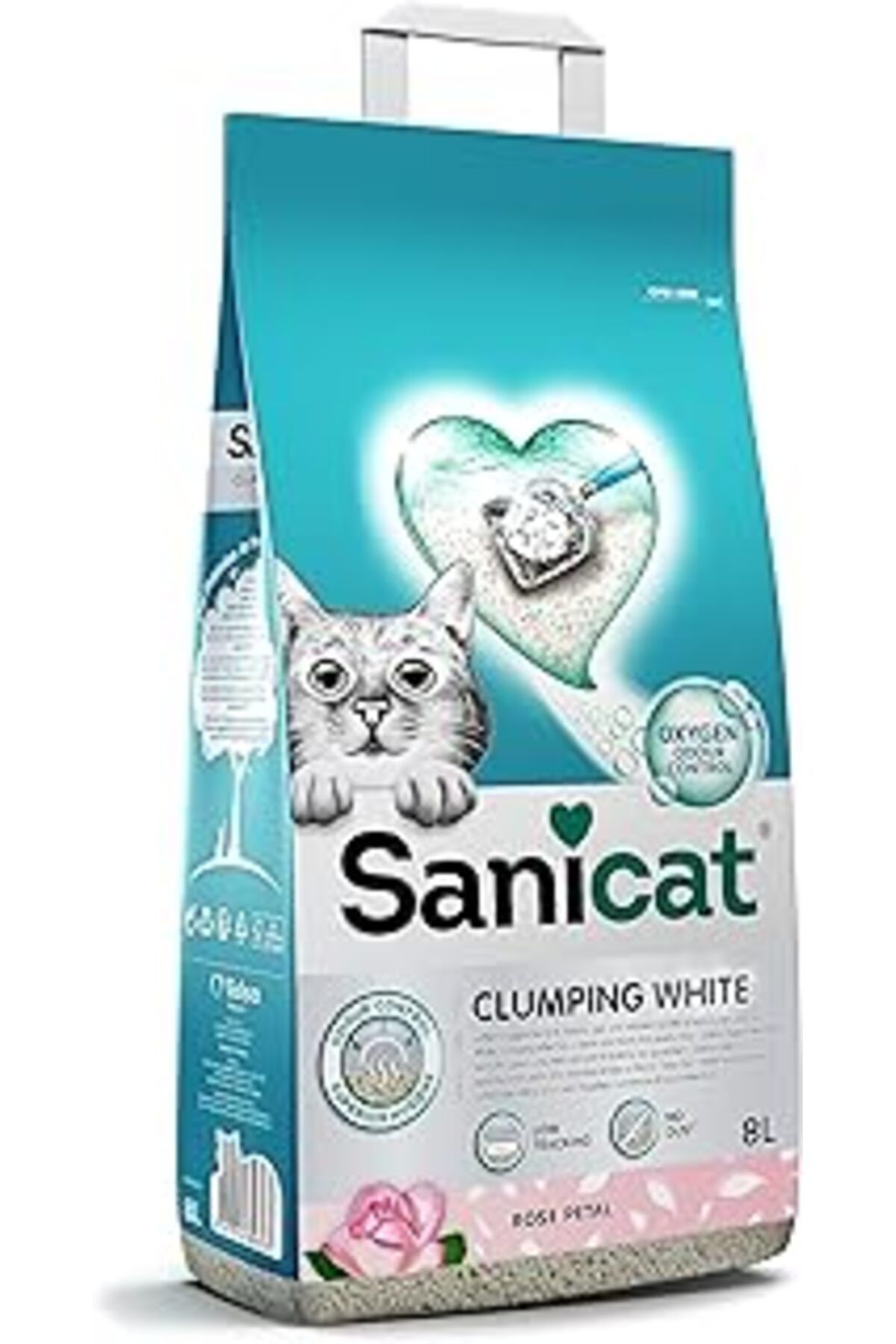 Mu Art Sanicat Clumping White Rose 8L