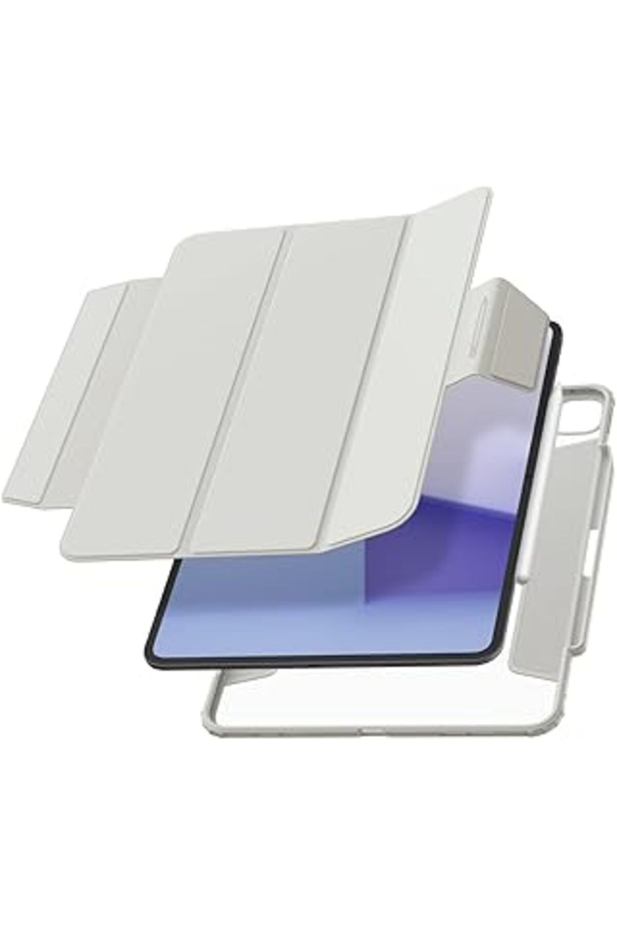 Mu Art Ipad Pro 13" (2024) Kılıf Air Skin Pro Gray - Acs07014