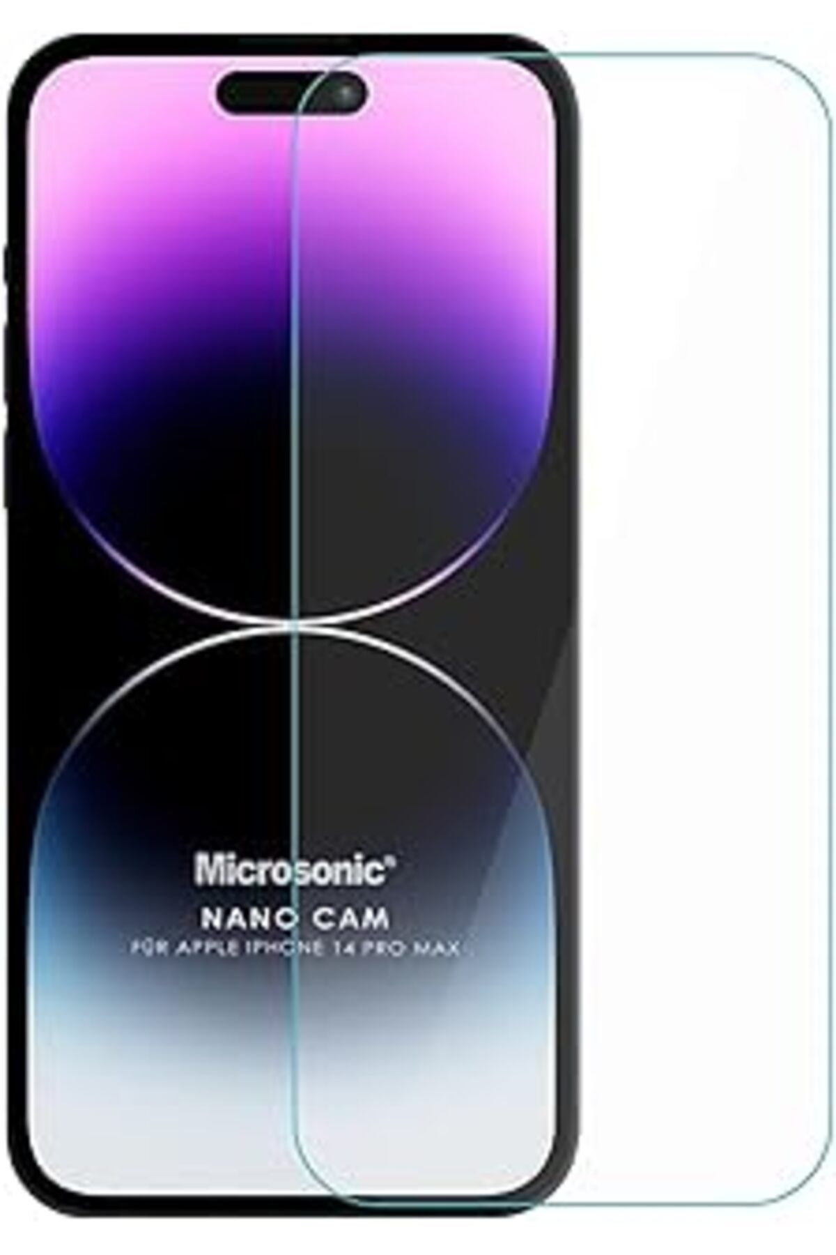 Pazarcan Microsonic Apple Iphone 14 Pro Max Nano Glass Cam Ekran Koruyucu