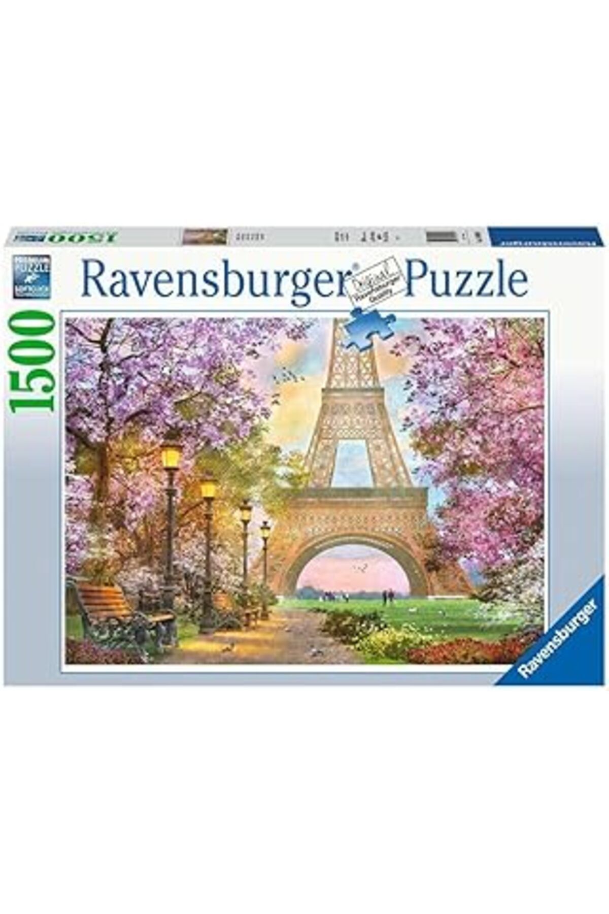 karadağsb Ravensburger Puzzle, Paris Romance, 1500 Parça