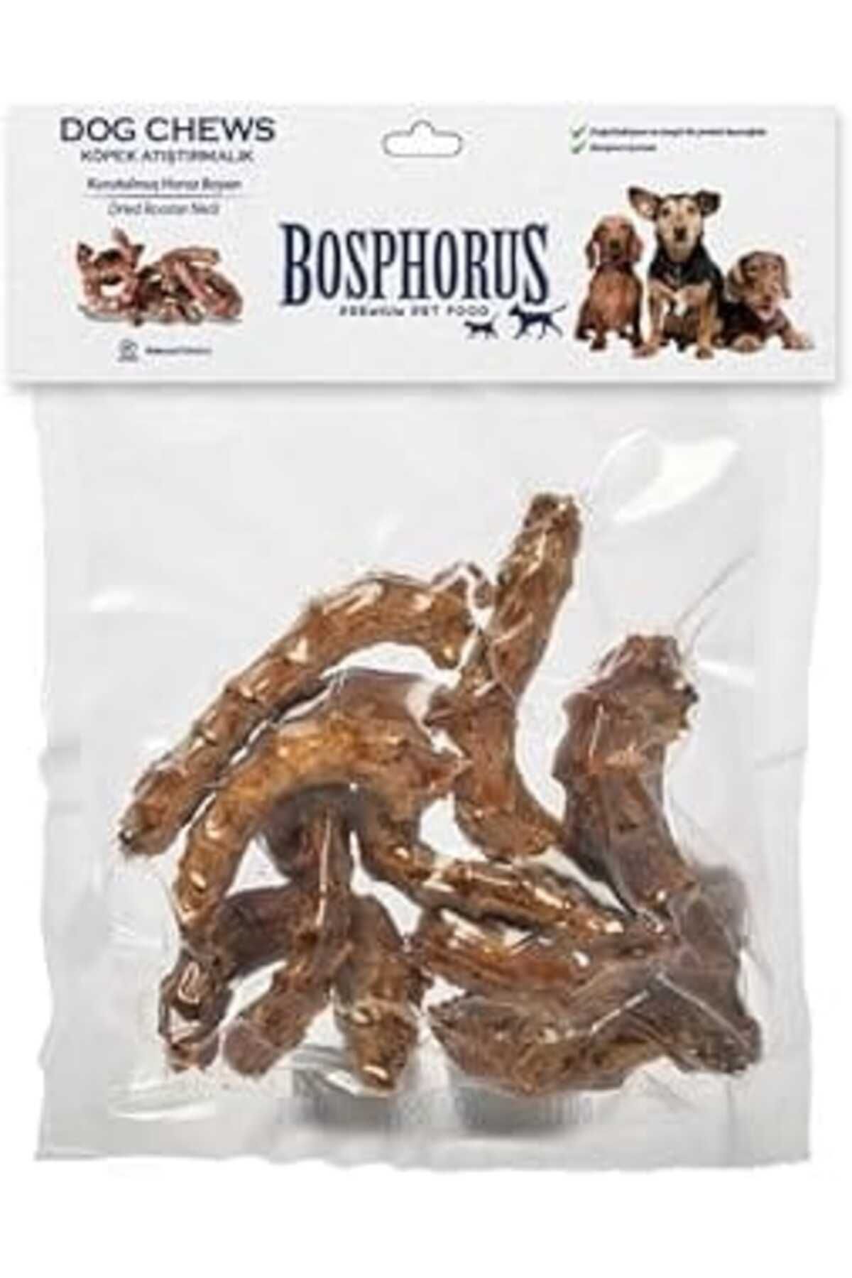 karadağsb Bosphorus Köpek Çiğneme Ödülü, Kurutulmuş Horoz Boyun, 100 Gram