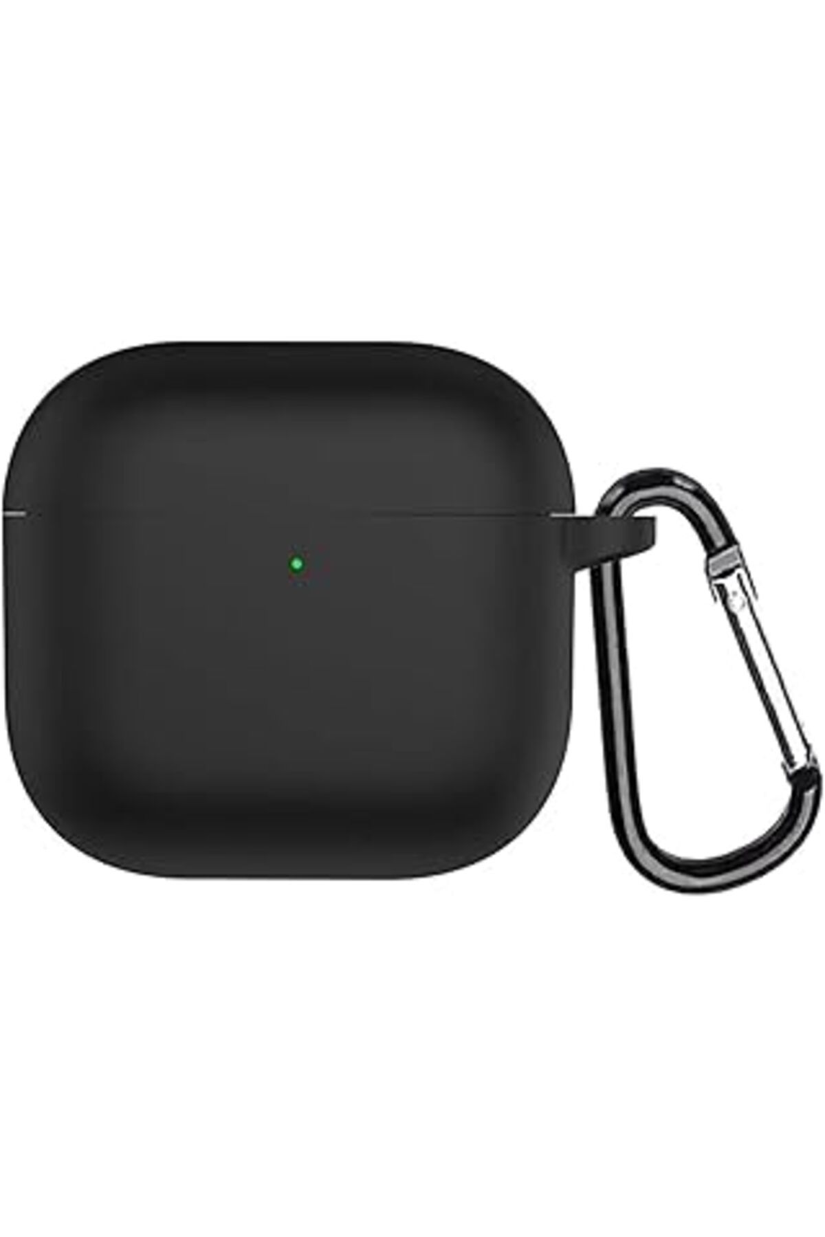 karadağsb Microsonic Airpods 4 Kılıf Askılı Mat Silikon Siyah [Airpods 4 Ile Uyumlu Kılıf - Siyah]