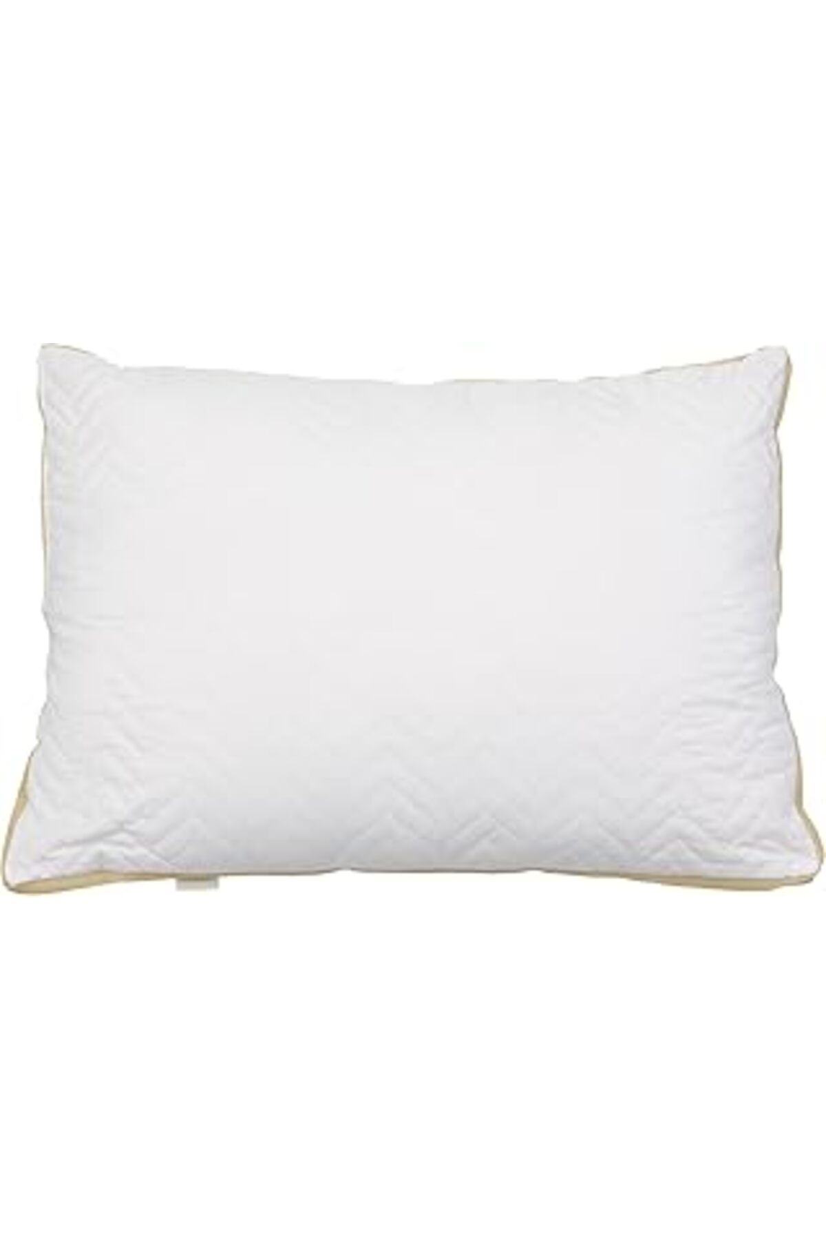 karadağsb English Home Air Plus Mikrofiber Yastık Beyaz-Gold