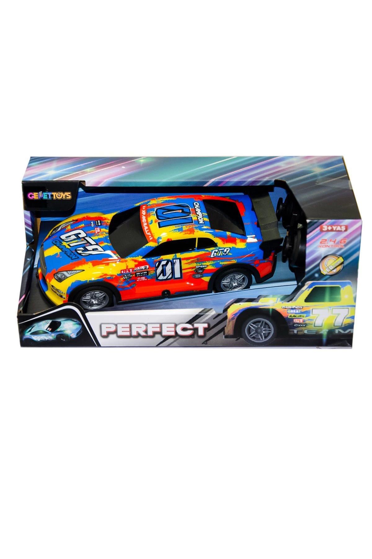 Hepta Collection Uj99-P220 1:20 2:4Ghz Kontrollü Şarjlı Full Led Işıklı Araç - Gepettoys
