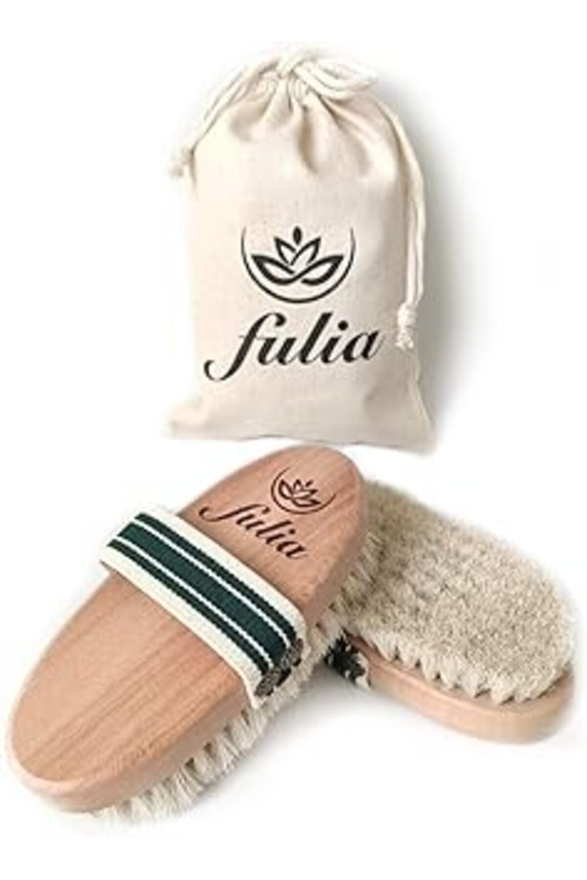 karadağsb Fulia Elegance Fulia%100 Doğal At Kılı Selülit Fırçası
