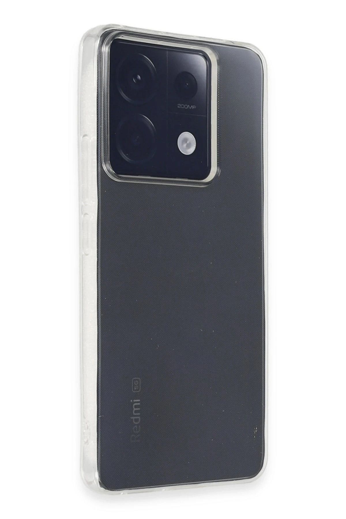 NewFace Xiaomi Poco X6 Kılıf Lüx Şeffaf Silikon INSLM