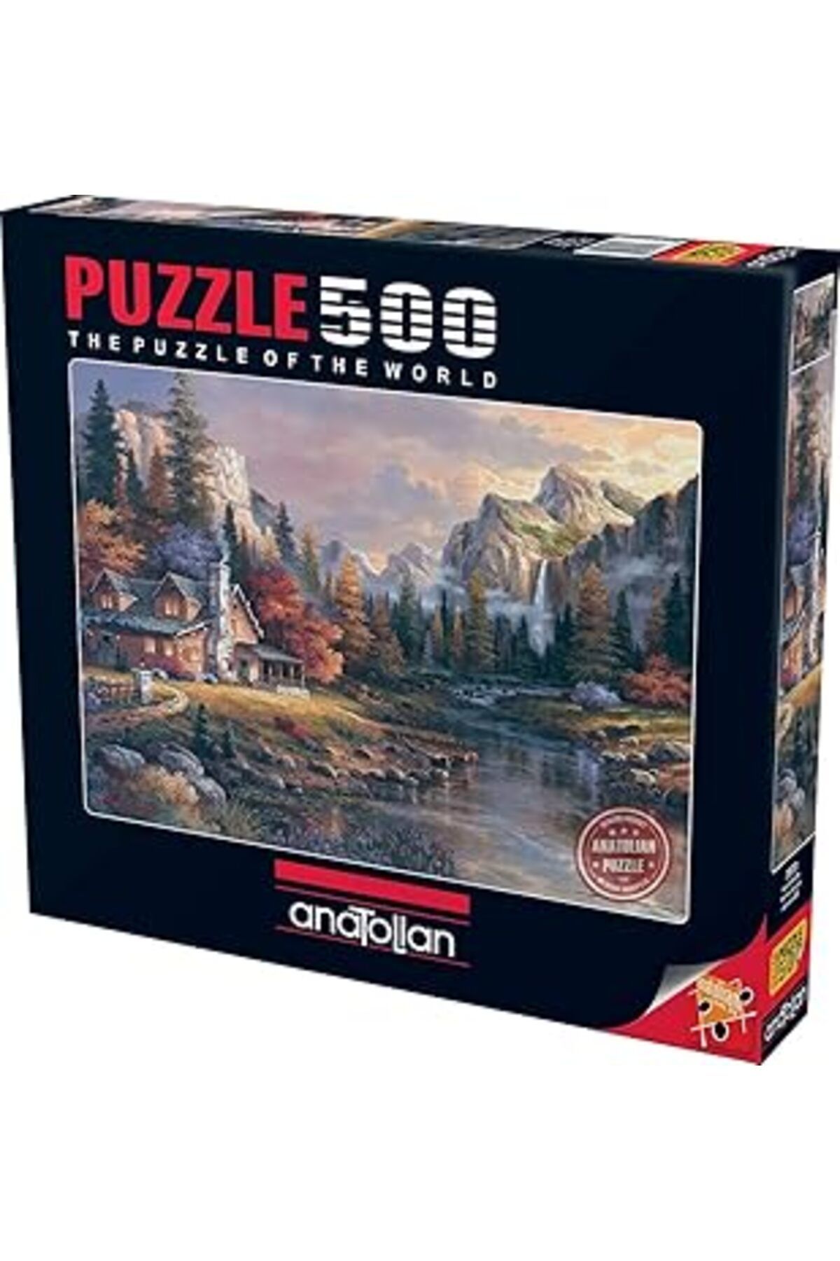 karadağsb Anatolian Puzzle - Vadinin Sonundaki Ev / 500 Parça, #3533