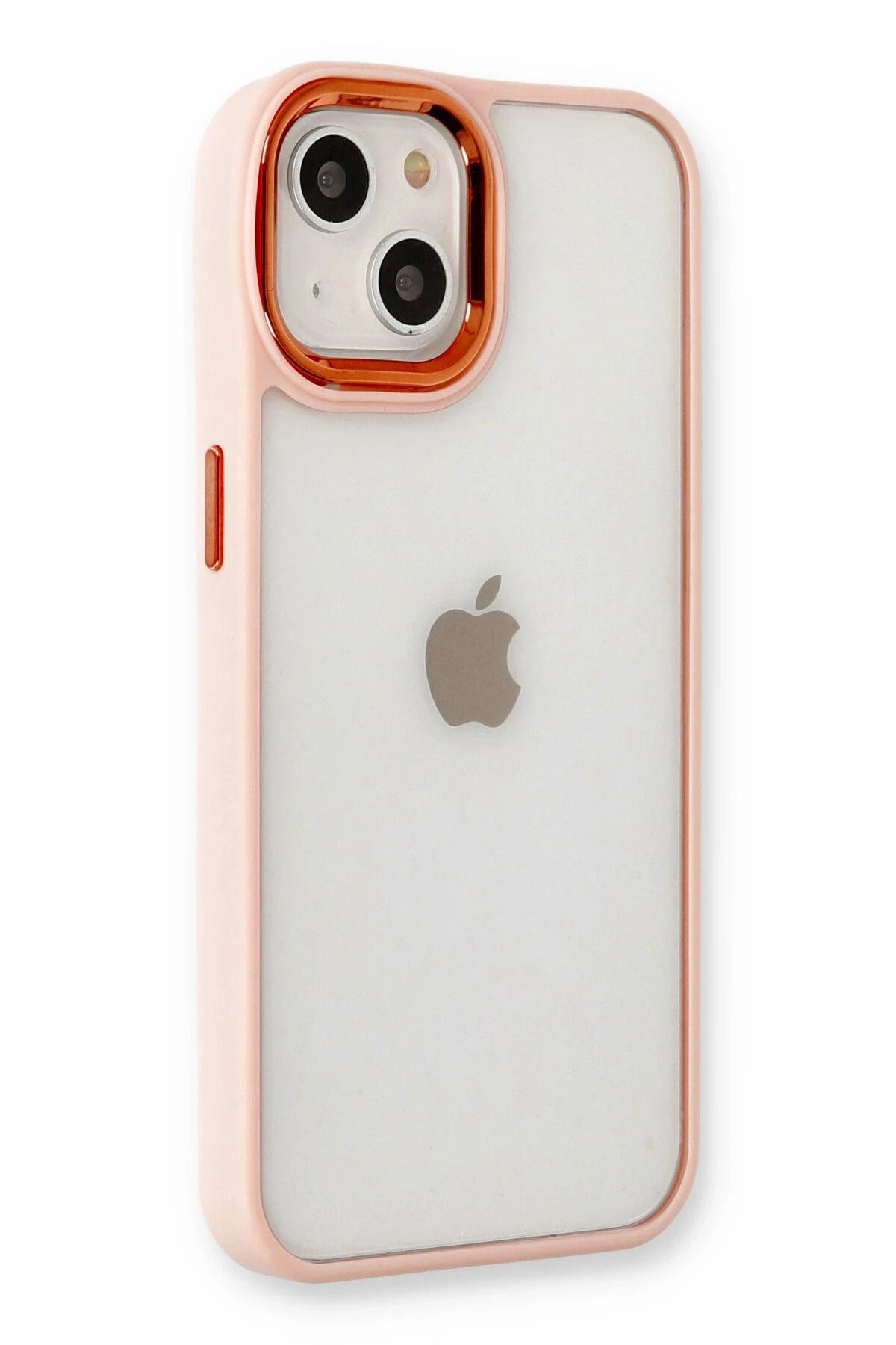 NewFace iPhone 14 Plus Kılıf Dora Kapak - Pudra HNZRN