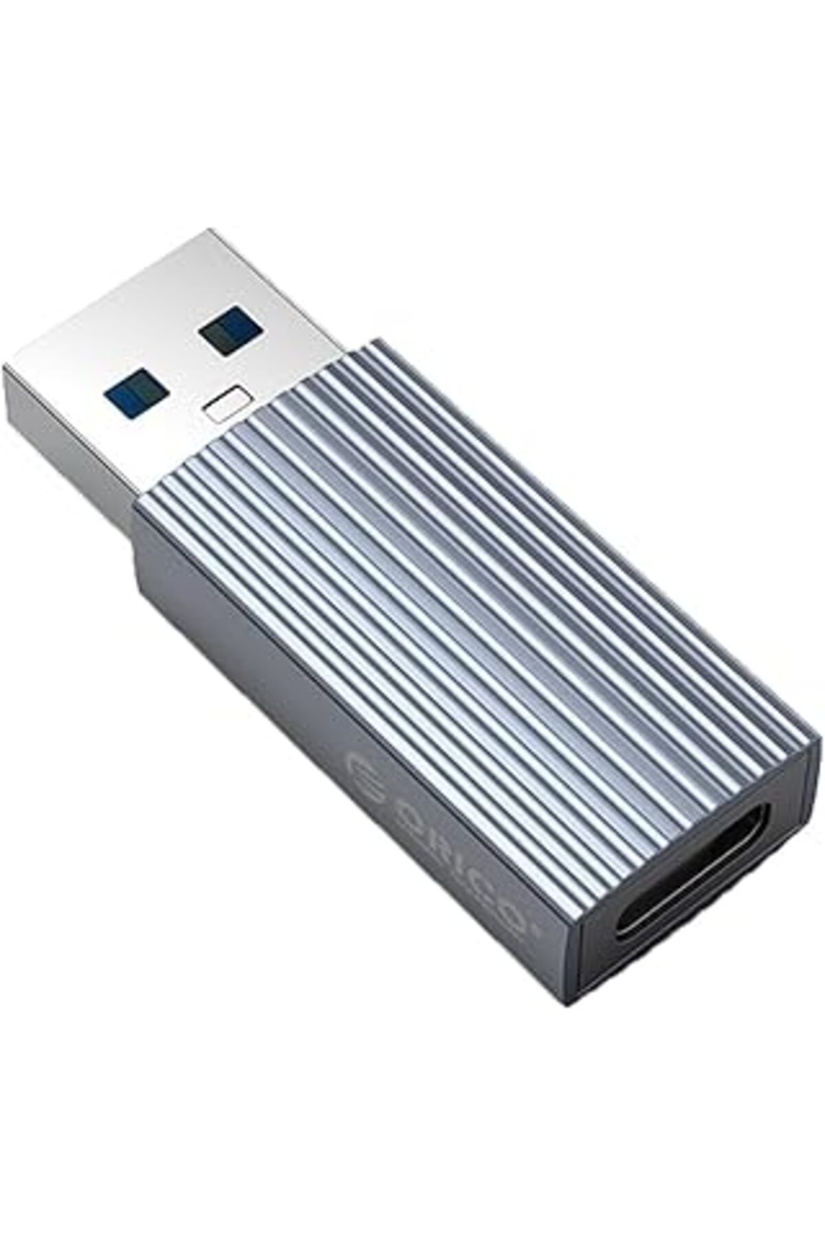 Mu Art Orico Usb To Type-C Güç Dönüştürücü Yüksek Hızlı 10Gbps Veri Aktarımlı Alüminyum Adaptör, Ah-Ac10