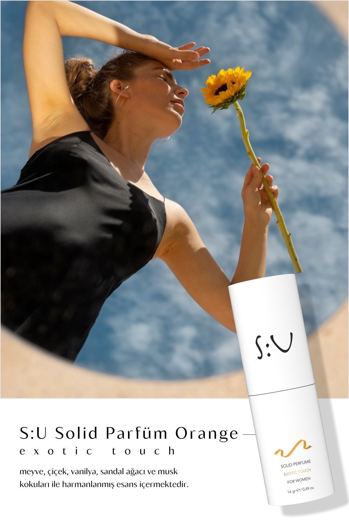 Body Care Solid Parfum Orange Women 14 gr - Katı Parfüm Turuncu — 8682450131545 — تصویر 6 از 6