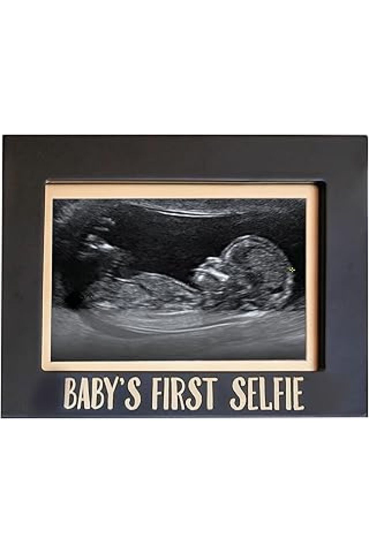 Mu Art Pearhead Bebeğin İlk Selfie Sonogram Resim Çerçevesi, Cinsiyetsiz Bebek Hatırası Fotoğraf Çerçevesi