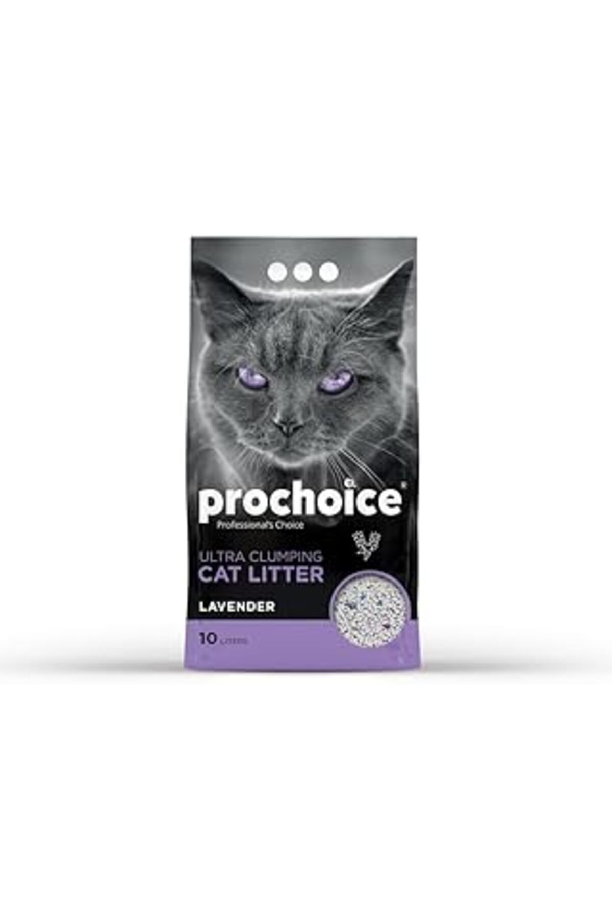 karadağsb Pro Choice Kedi Kumu, Lavanta Parfümlü Bentonit, 10 Lt