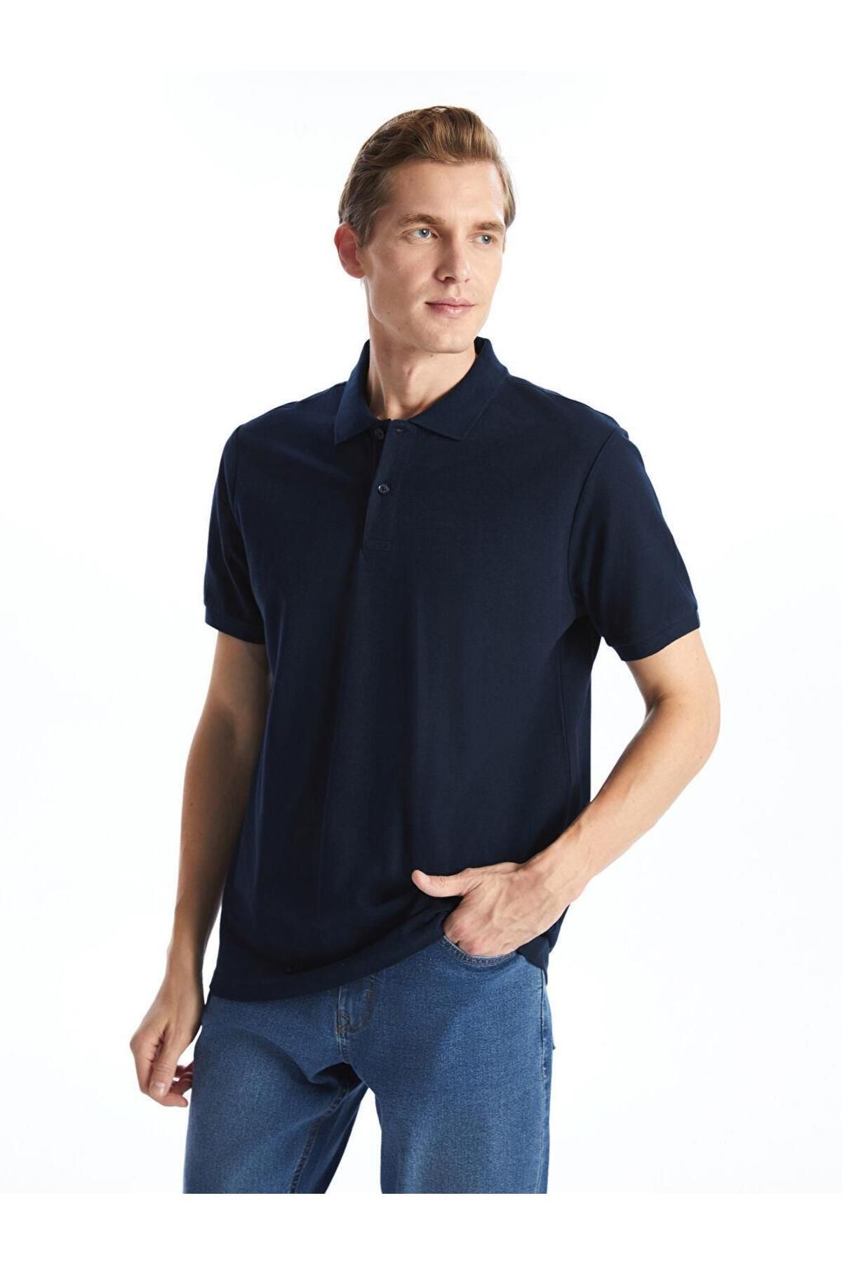 LC Waikiki Polo Yaka Kısa Kollu Pike Erkek Tişört