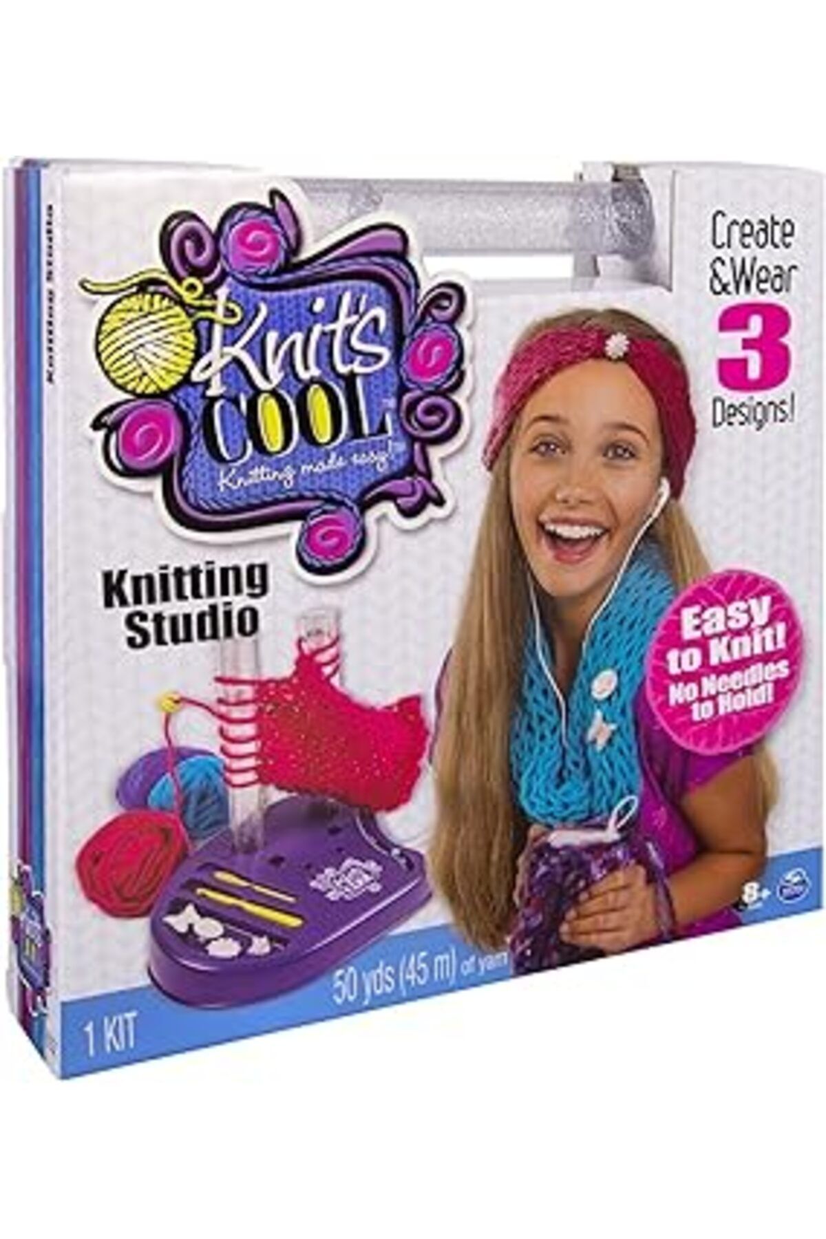 Roses Store Sole Knits Cool Örgü Stüdyosu- Eğitici Oyuncak,Örgü Örme Makinesi