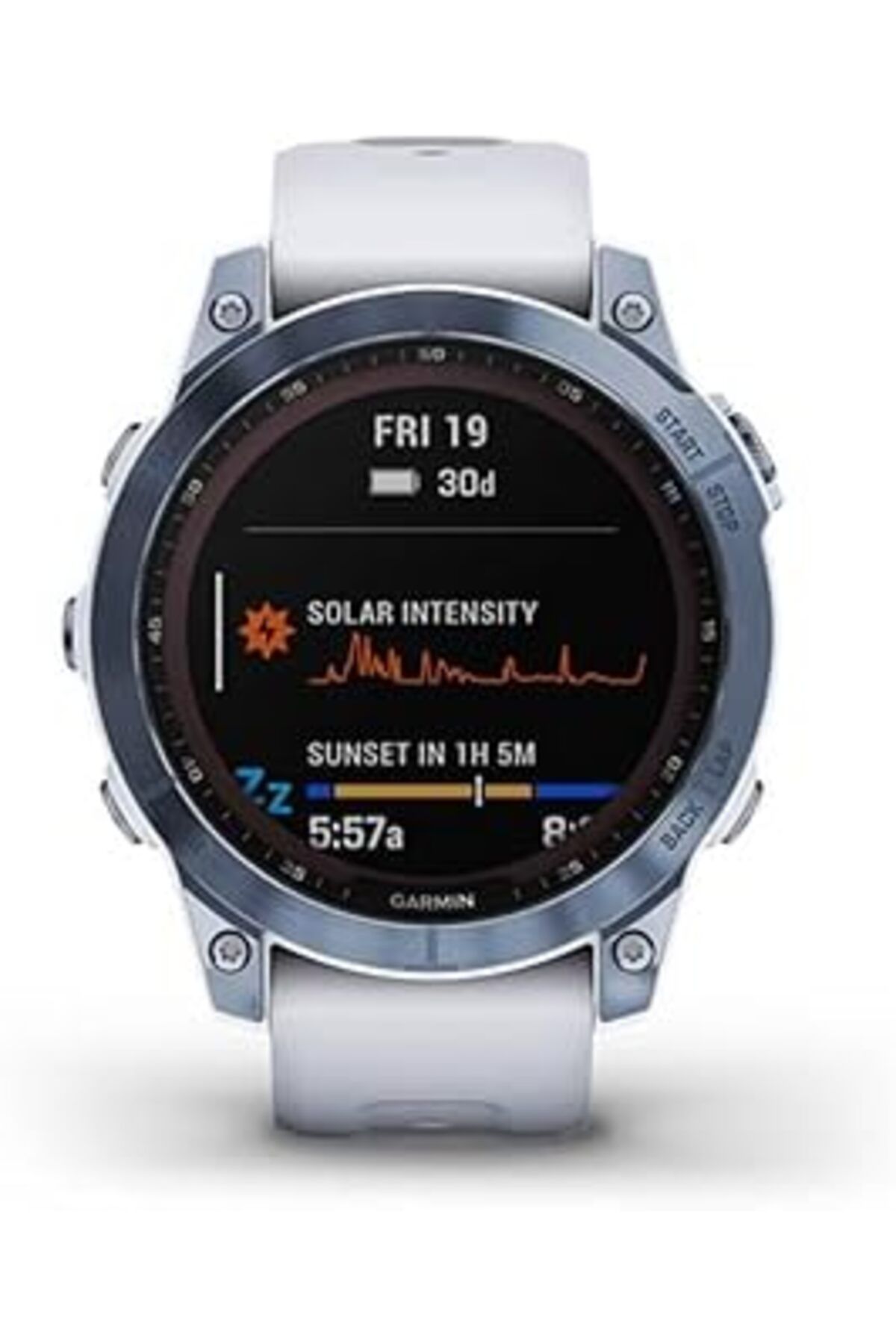 karadağsb Garmin Fenix 7 Sapphire Solar, Mineral Mavi Dlc Titanyum