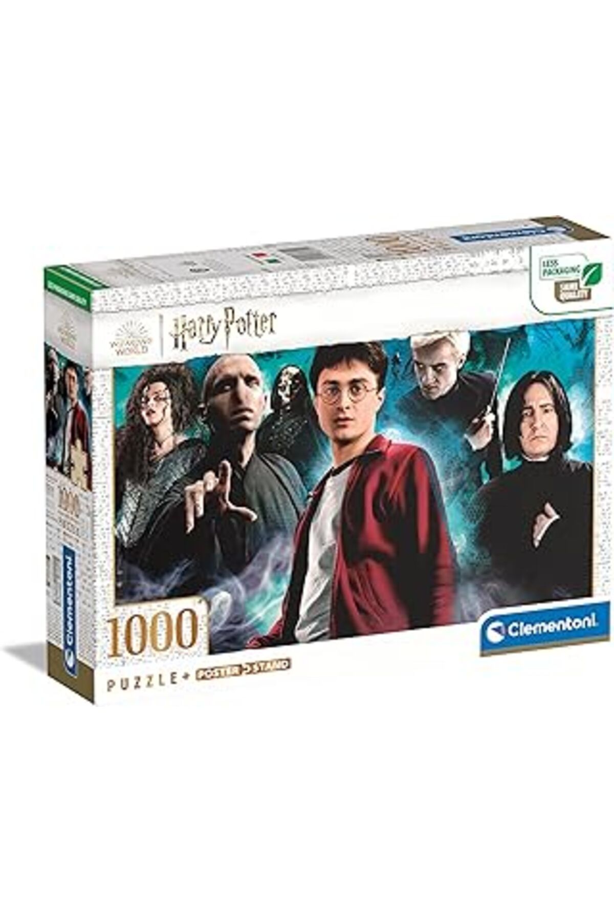 NZM TİCARET 39710 Harry Potter Potter-1000 Parçalı Yapboz, Yetişkinler Için, İtalya'Da Üretilmiştir, Çok Renkli