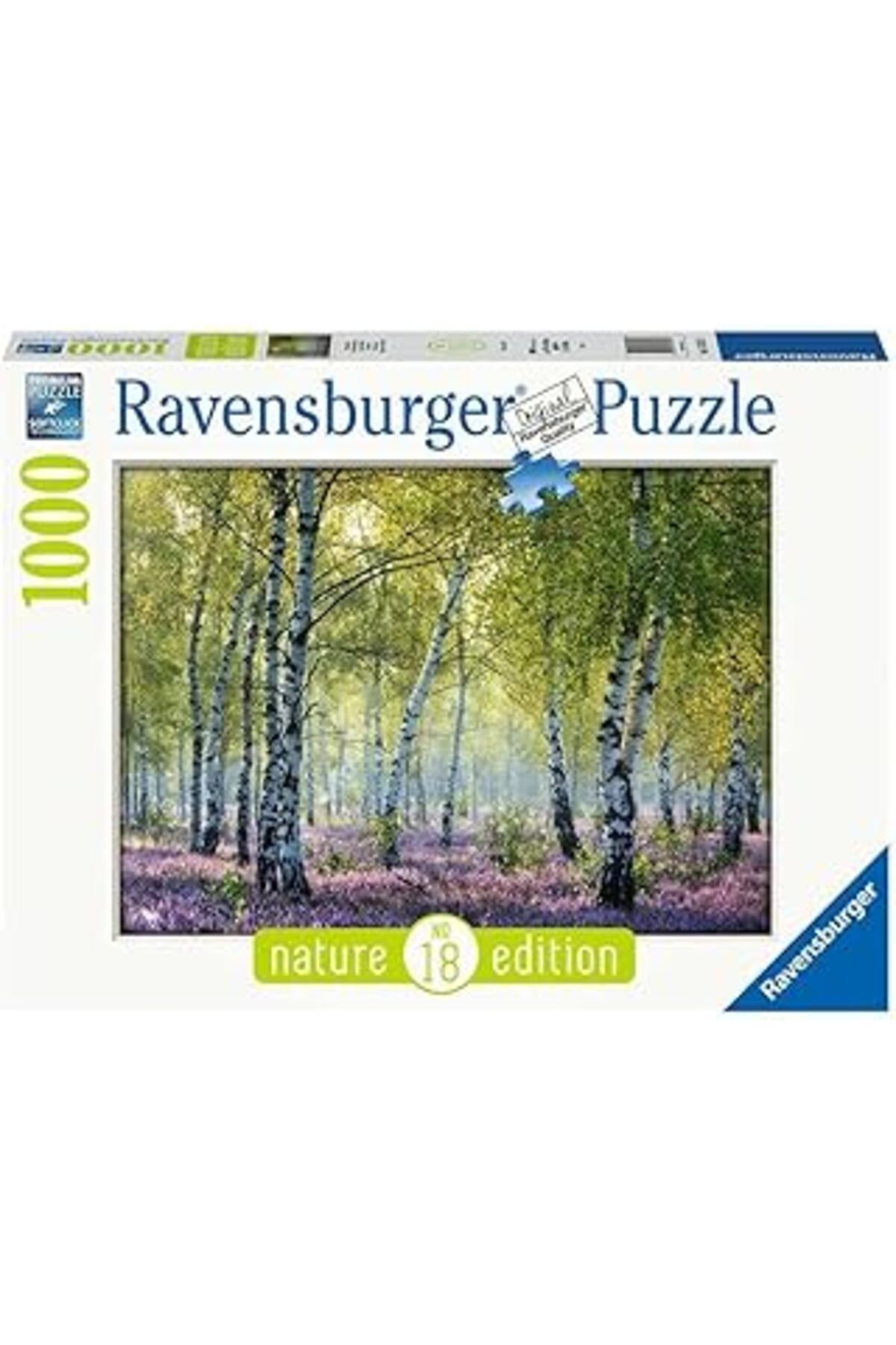 karadağsb Ravensburger 167531 Huş Ağaçları Puzzle, 1000 Parça, Çok Renkli