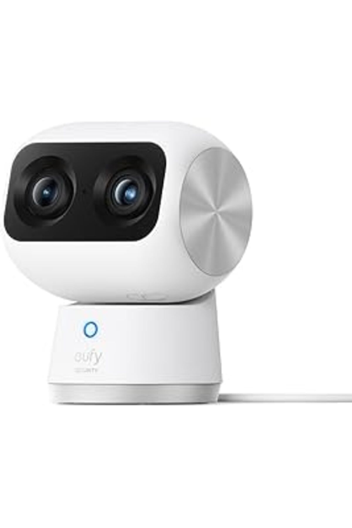 Pazarcan Eufy Security Çift Lensli 4K Uhd 360 Derece Dönebilen Kızılötesi Gece Görüşlü Akıllı Ip Kamera S350