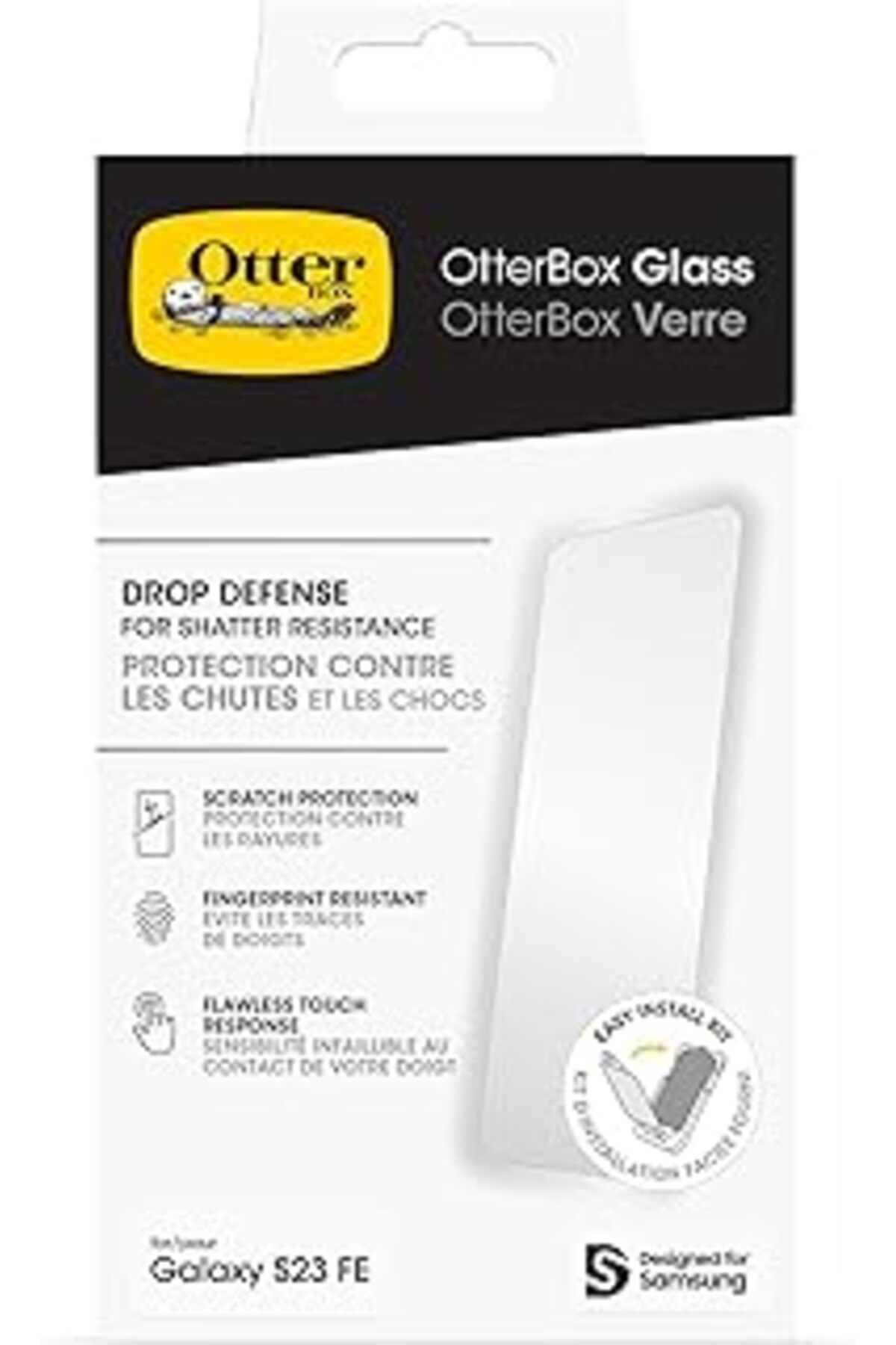 Pazarcan Otterbox Nsync Cam Ekran Koruyucu, Çizilmeye Karşı Koruma, Kusursuz Netlik, Parmak Izine Dayanıklı
