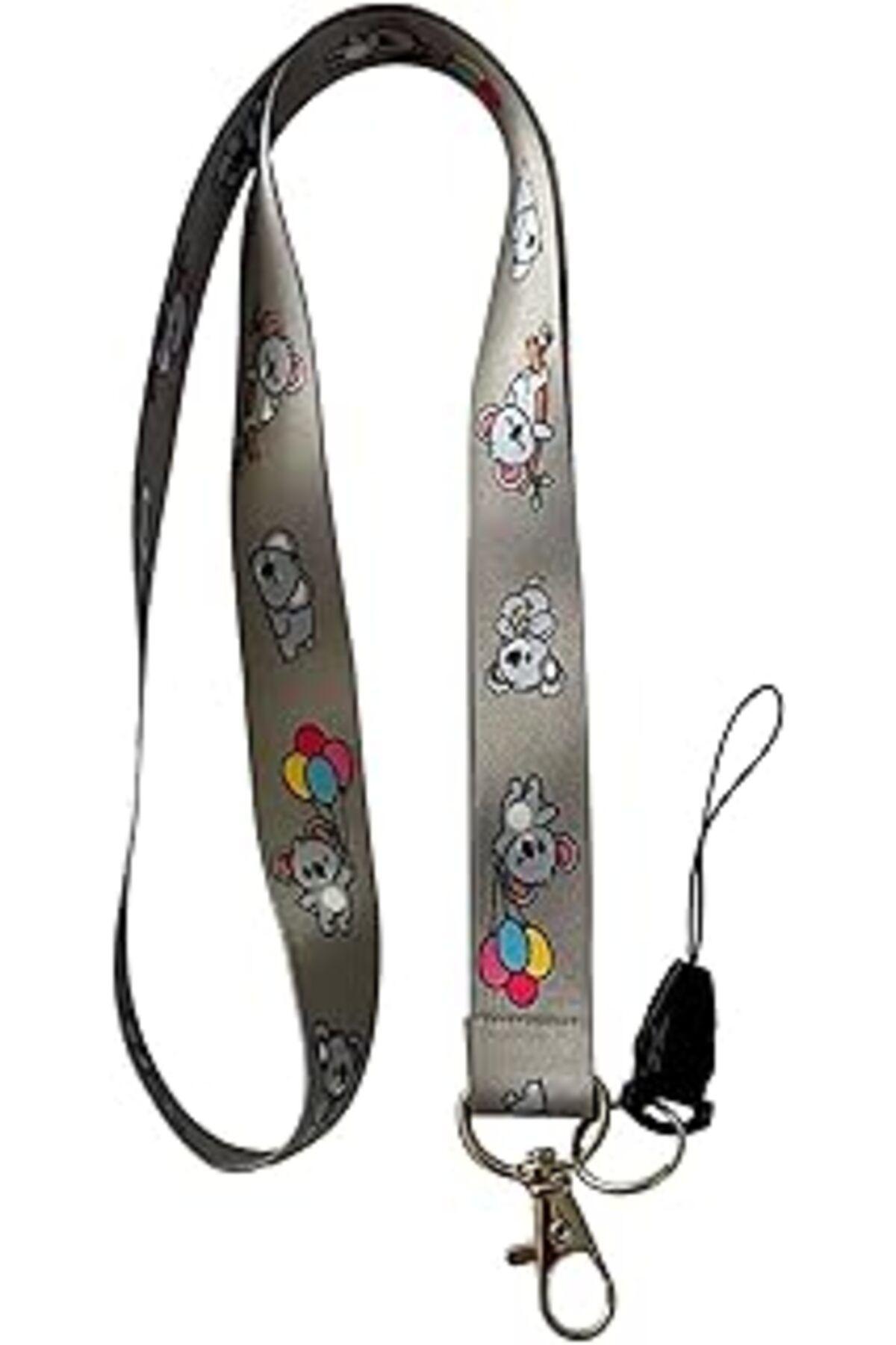 Pazarcan Stormistoretr Gri Koala Boyun Ipi Ve Telefon Askısı Lanyard