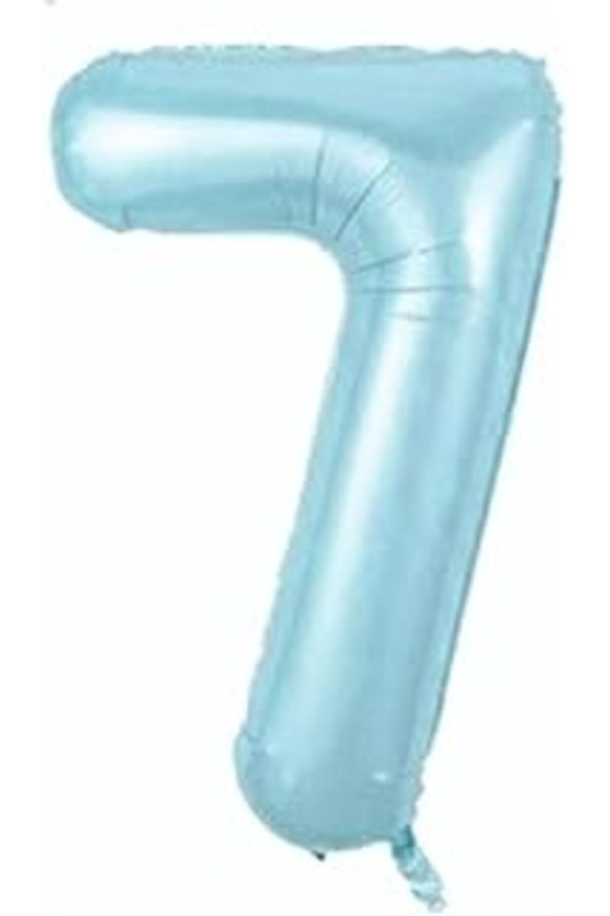 karadağsb 7 Açık Mavi Renk Rakam Folyo Balon 80 Cm
