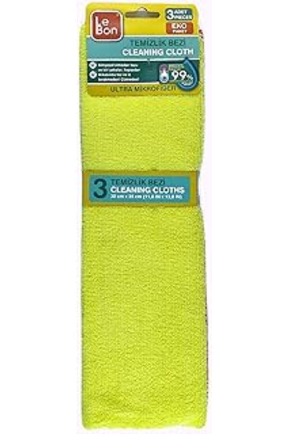 robotrend Temizlik Bezi Ultra Mikrofiber 3'lü/cleaning Cloth