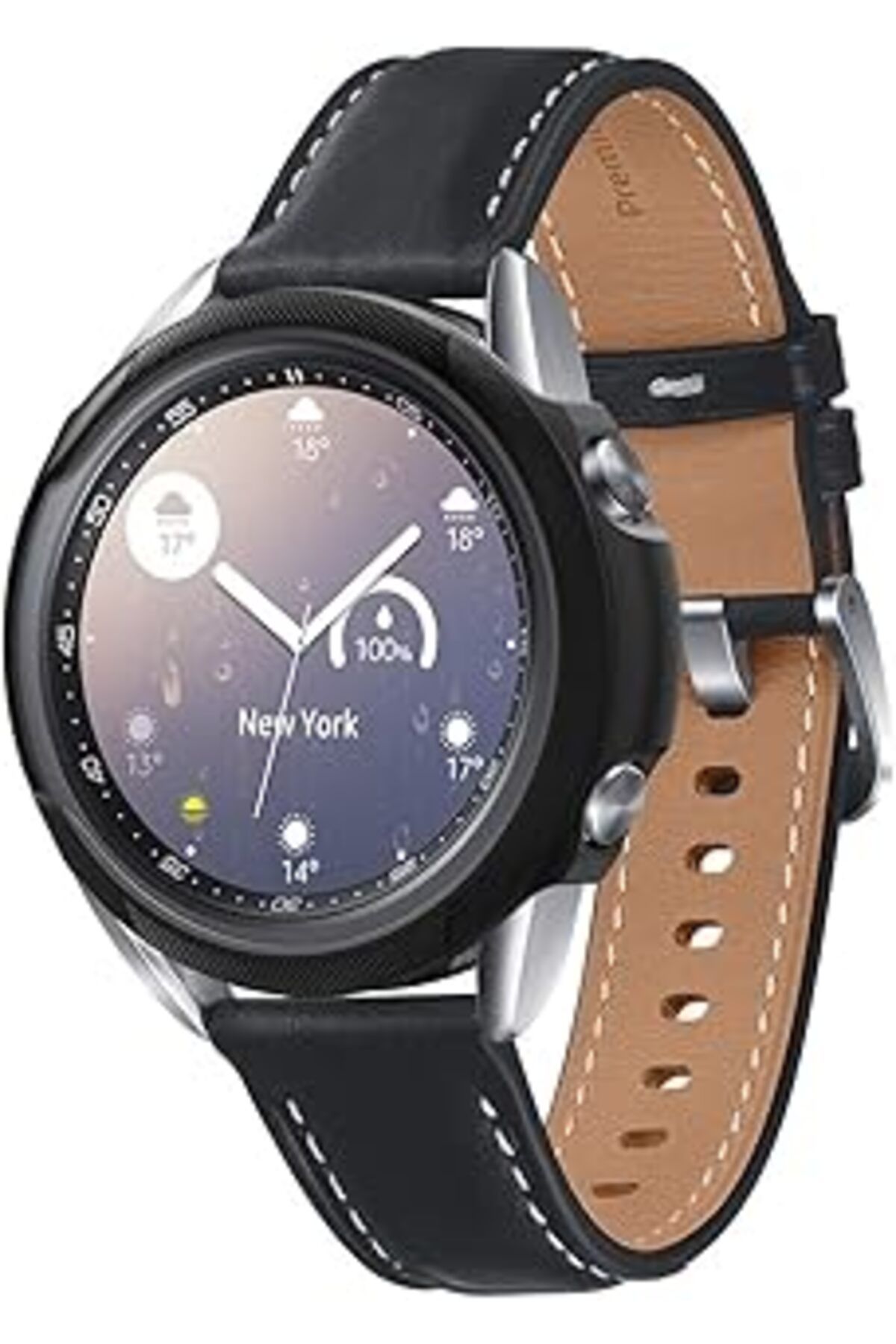 nazeninstoğu Galaxy Watch 3 (41Mm) Kılıf Liquid Air Black - Acs01561