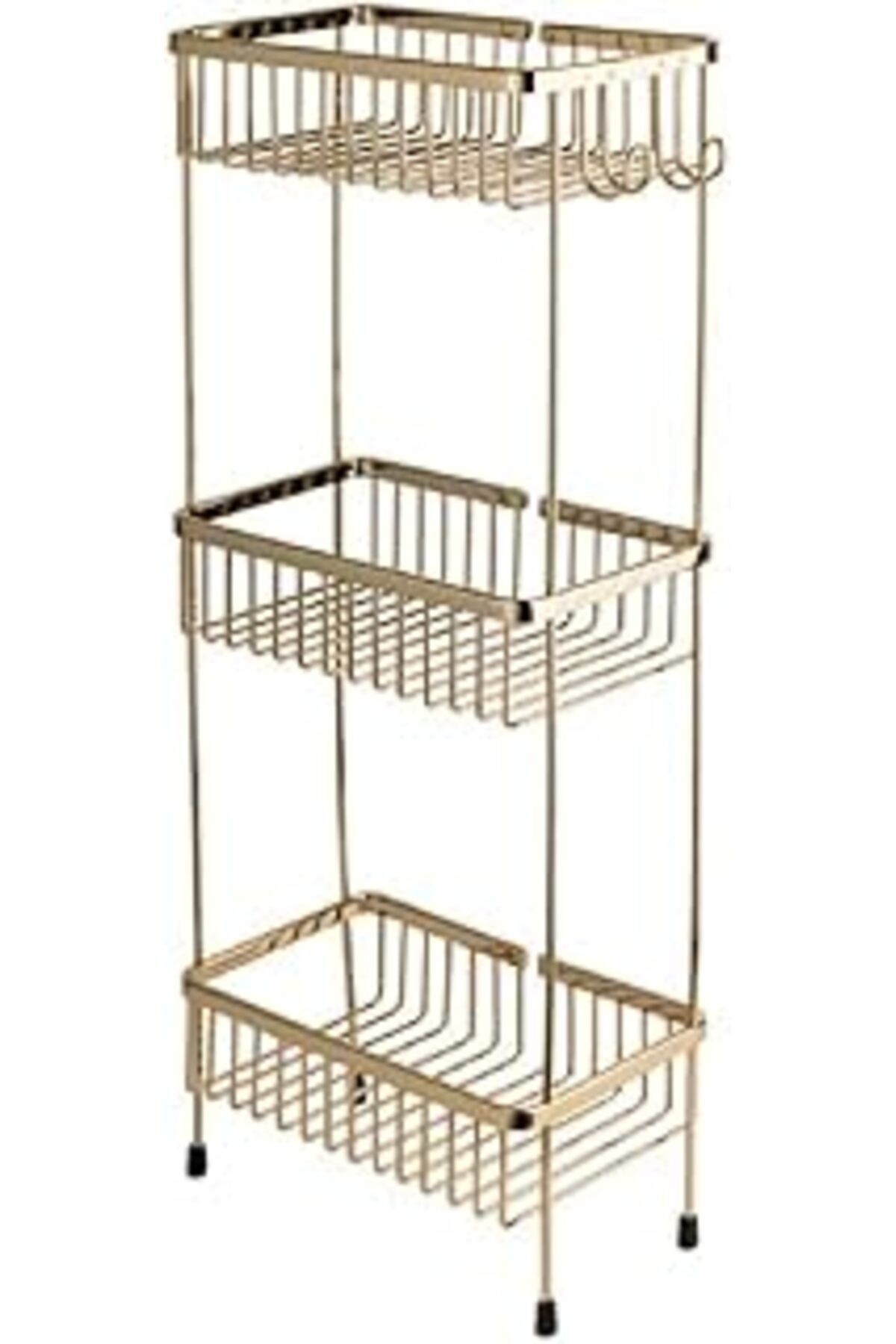 karadağsb System Duş Raf Sistemi Gold Renk 647X150X273 Mm