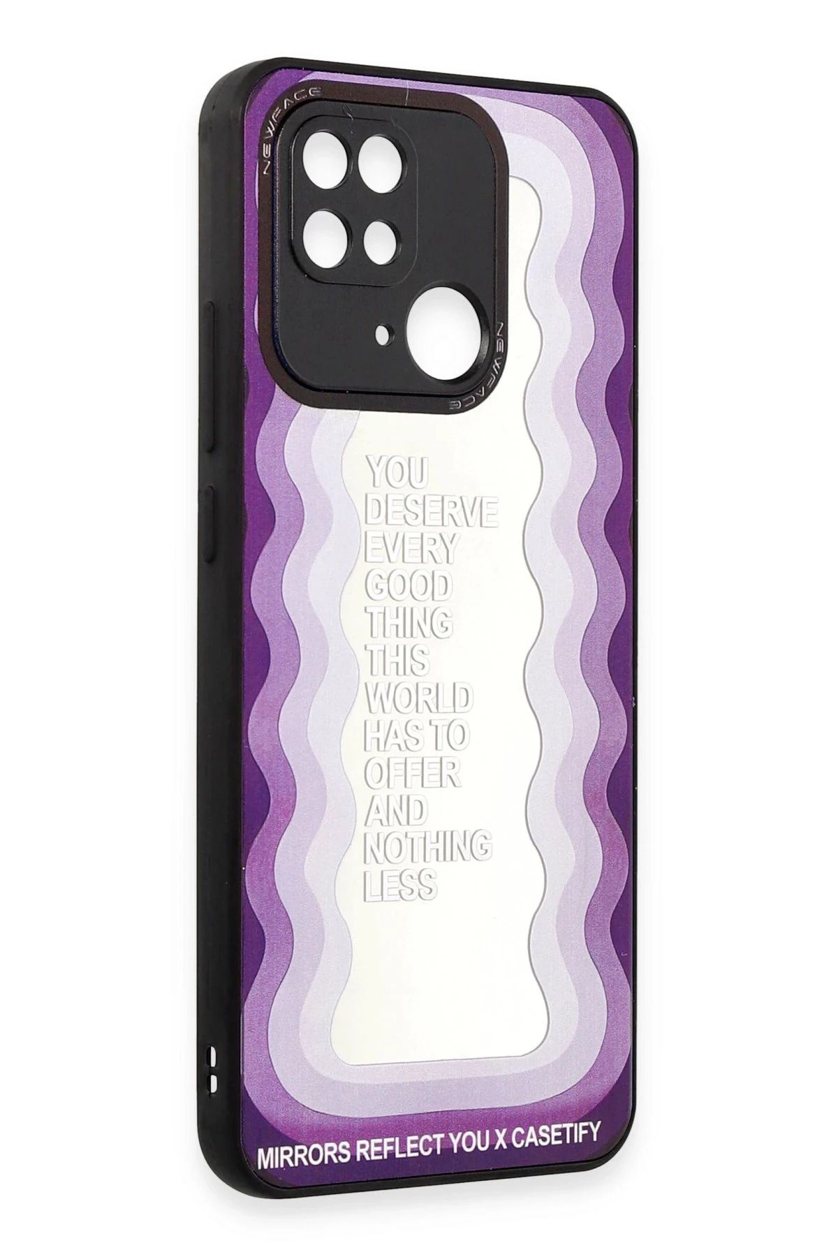 NewFace Xiaomi Redmi 10C Kılıf Mirror Desenli Kapak - Mirror - 5 HNZRN
