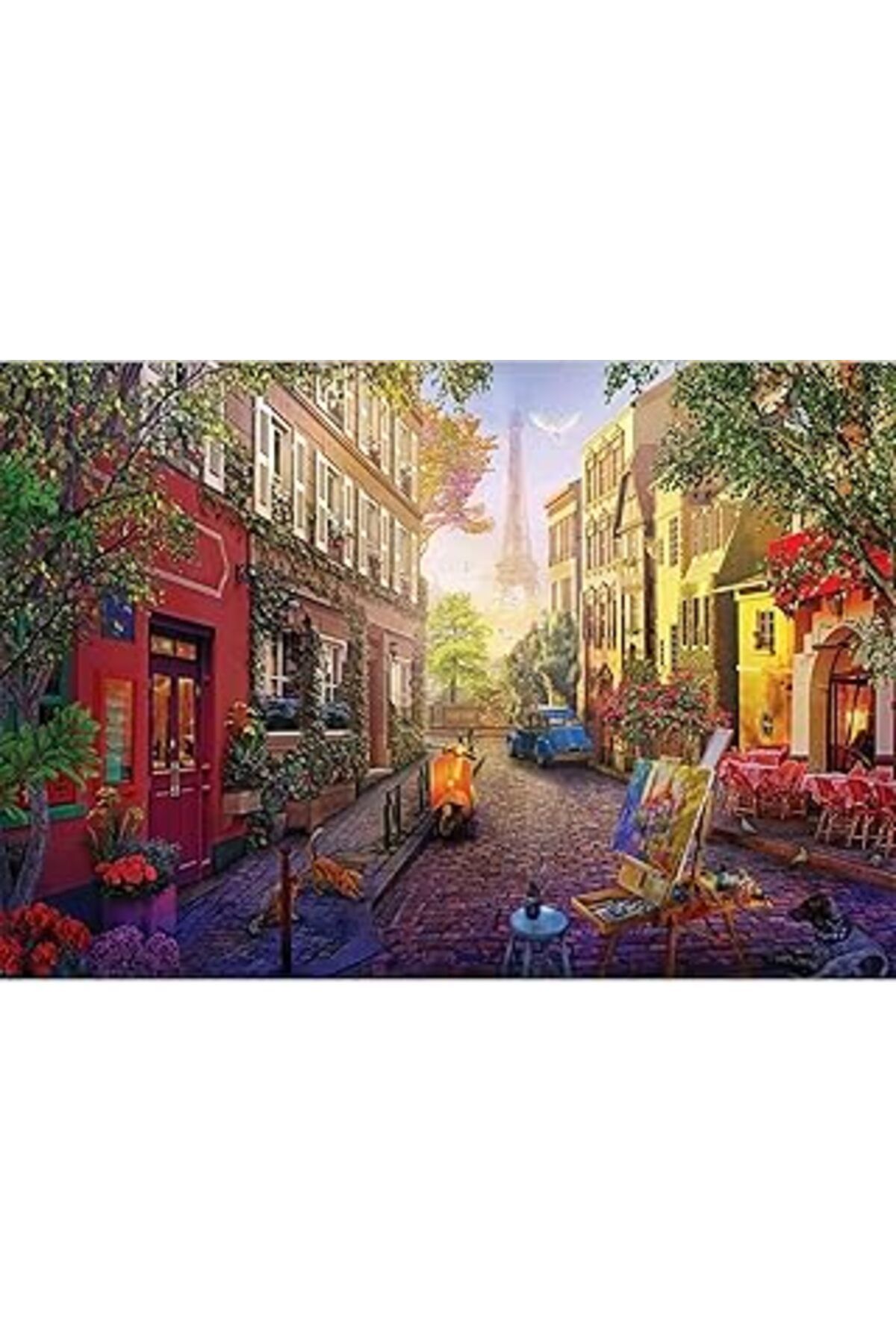 karadağsb Anatolian Puzzle - Paris Sokakları / 2000 Parça Puzzle, 3961