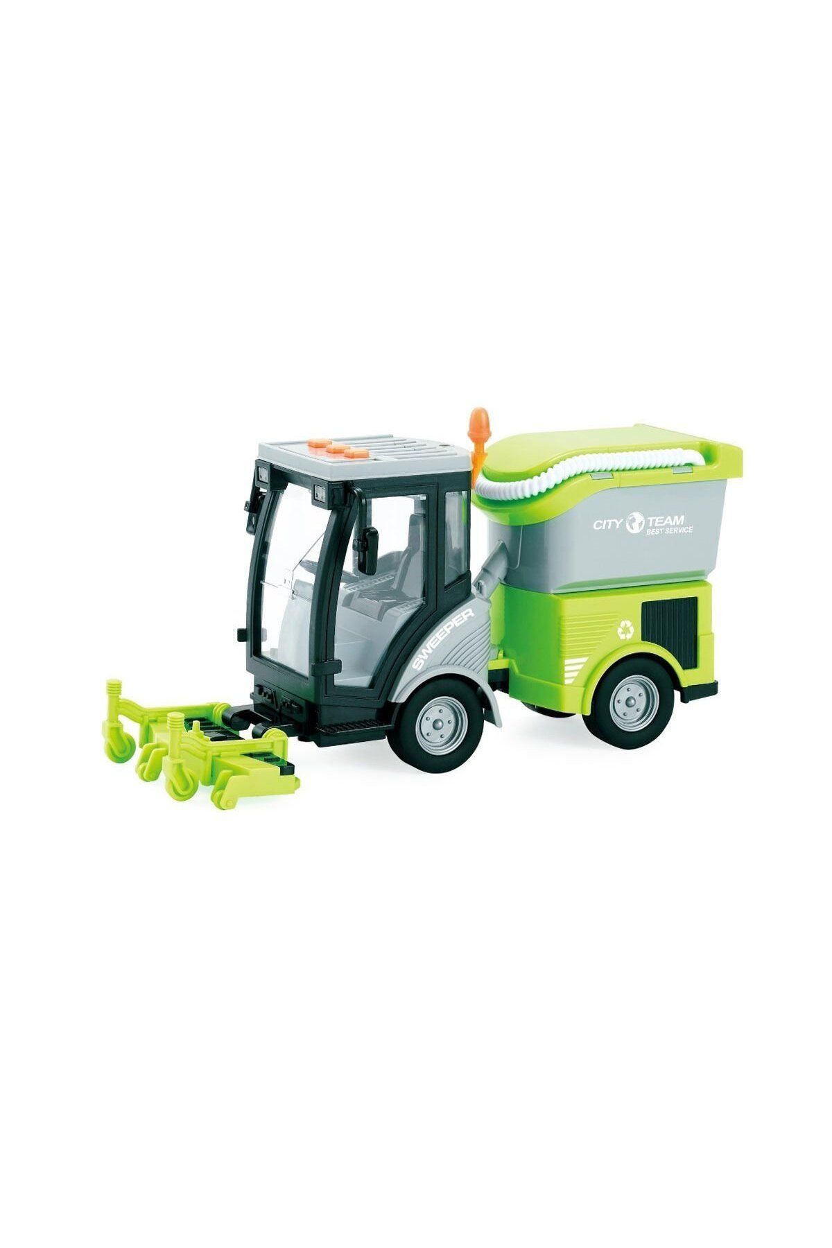 shop Wy682a-b 1:16 Sürtmeli Sesli Işıklı Temizlik Aracı -vardem