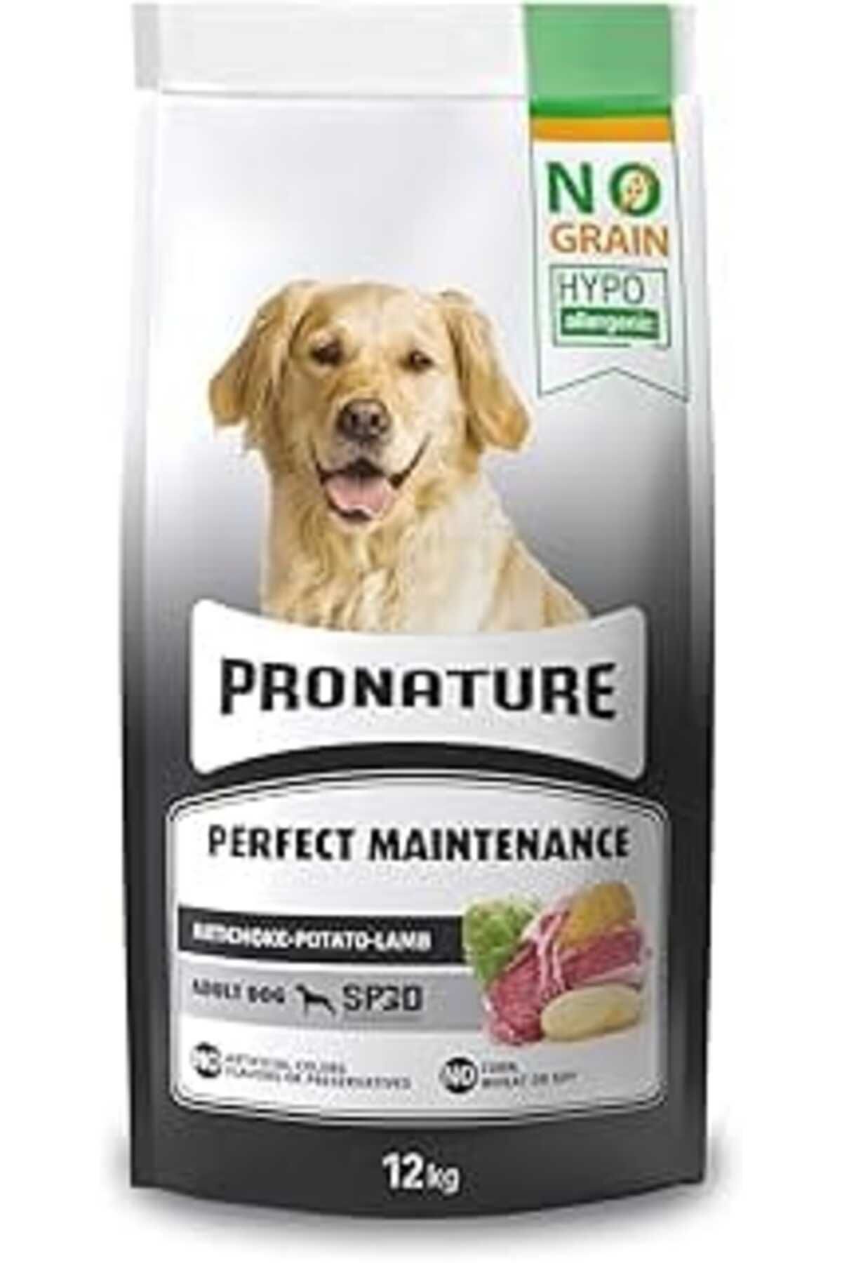Mu Art Pronature Hypo-Allergenic Tahılsız Yetişkin Köpek Maması Kuzu, Enginar Ve Patatesli 12 Kg