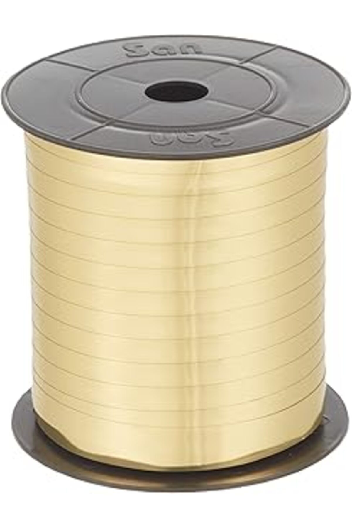 NZM TİCARET Kullan At Market Metalik Altın Rafya 8Mm X 200M 1 Rulo
