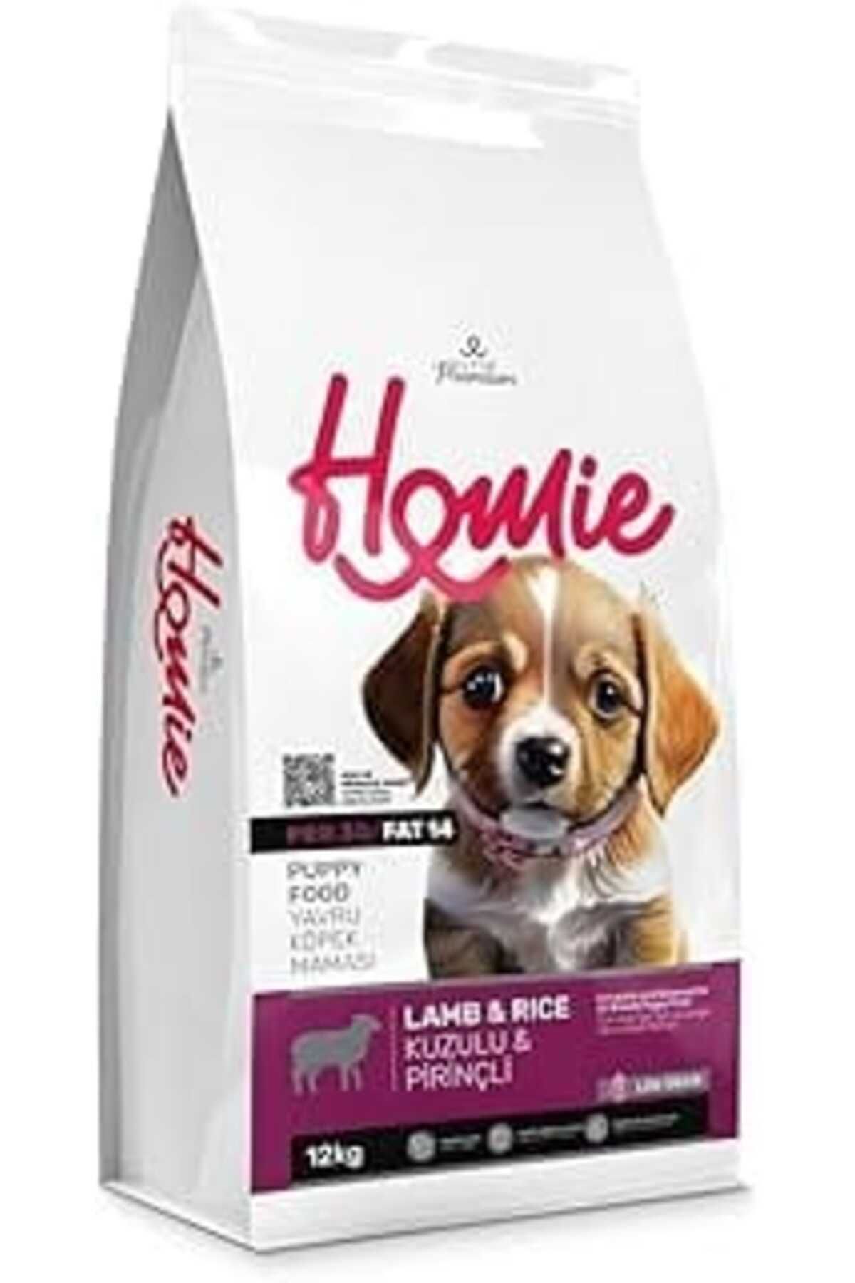Mu Art Homie Düşük Tahıllı Kuzu&Pirinçli Yavru Köpek Maması 12 Kg