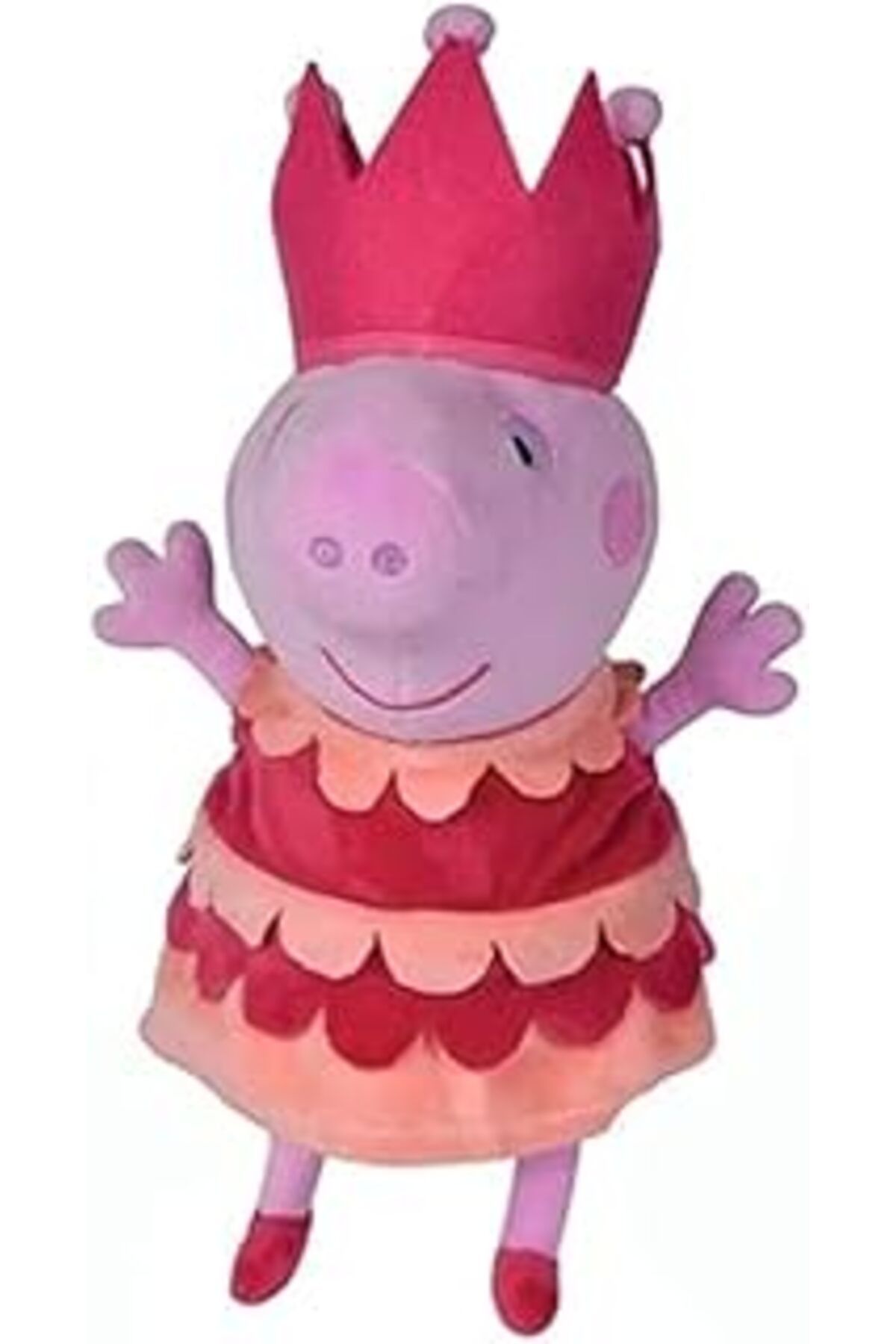 karadağsb Simba, 109261013, Peppa Pig Peluş Oyuncağı, Kostümlü Arkadaşlar, 20-22 Cm Uzunluk, Prenses, Arı, İt